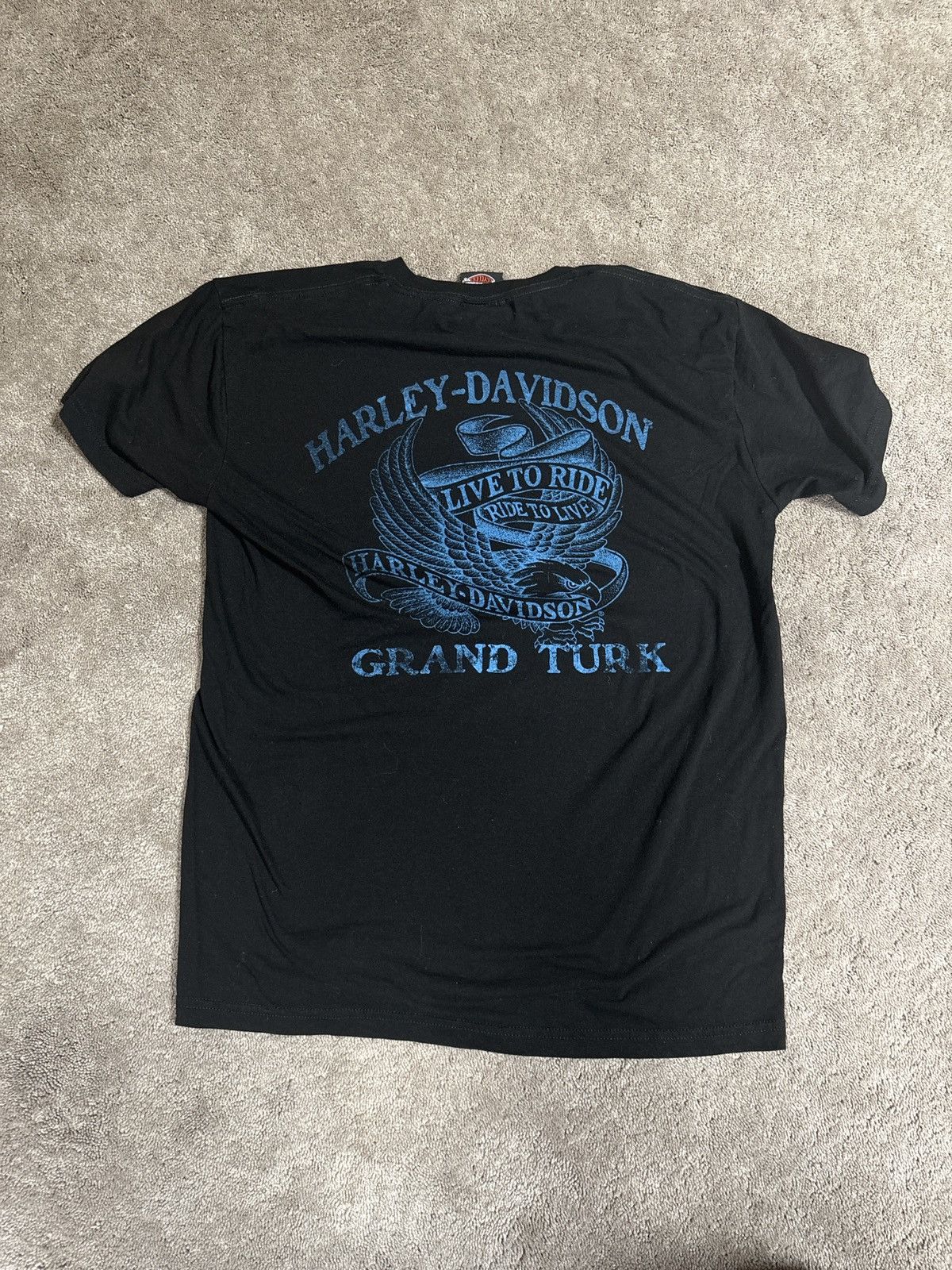 Harley Davidson Black Harley Davidson Motorcycles Shirt Size US L / EU 52-54 / 3 - 3 Thumbnail