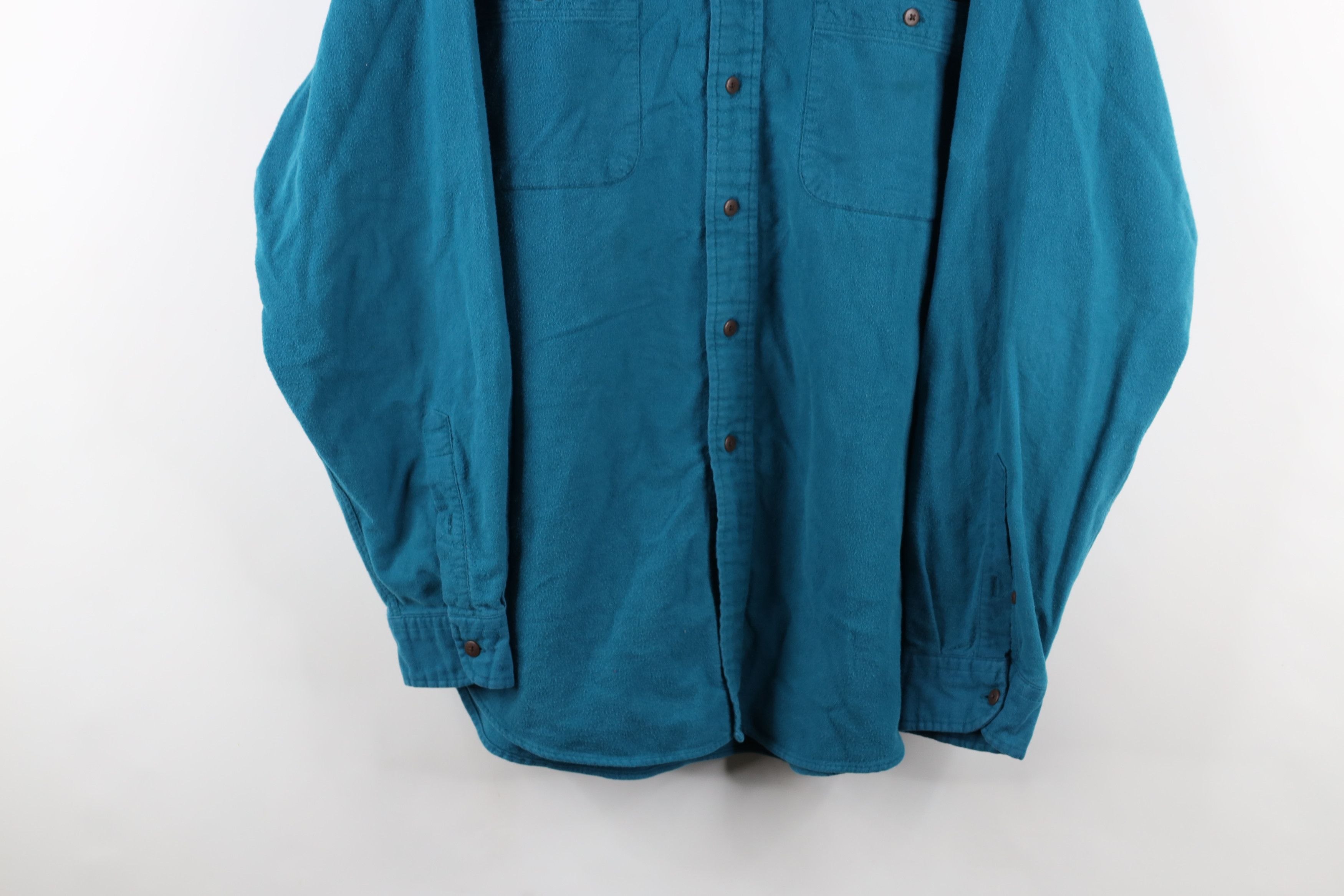 Eddie Bauer × Vintage Vintage 90s Eddie Bauer Cloth Sonoma Flannel Button Shirt Size US XL / EU 56 / 4 - 3 Thumbnail