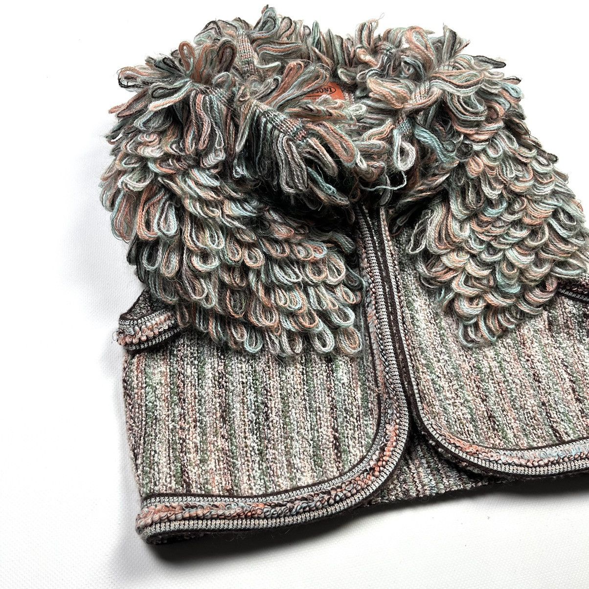 Missoni × Vintage Missoni Bohemian Open Knit Vest Luxury Vintage Multicolour Size S / US 4 / IT 40 - 2 Thumbnail