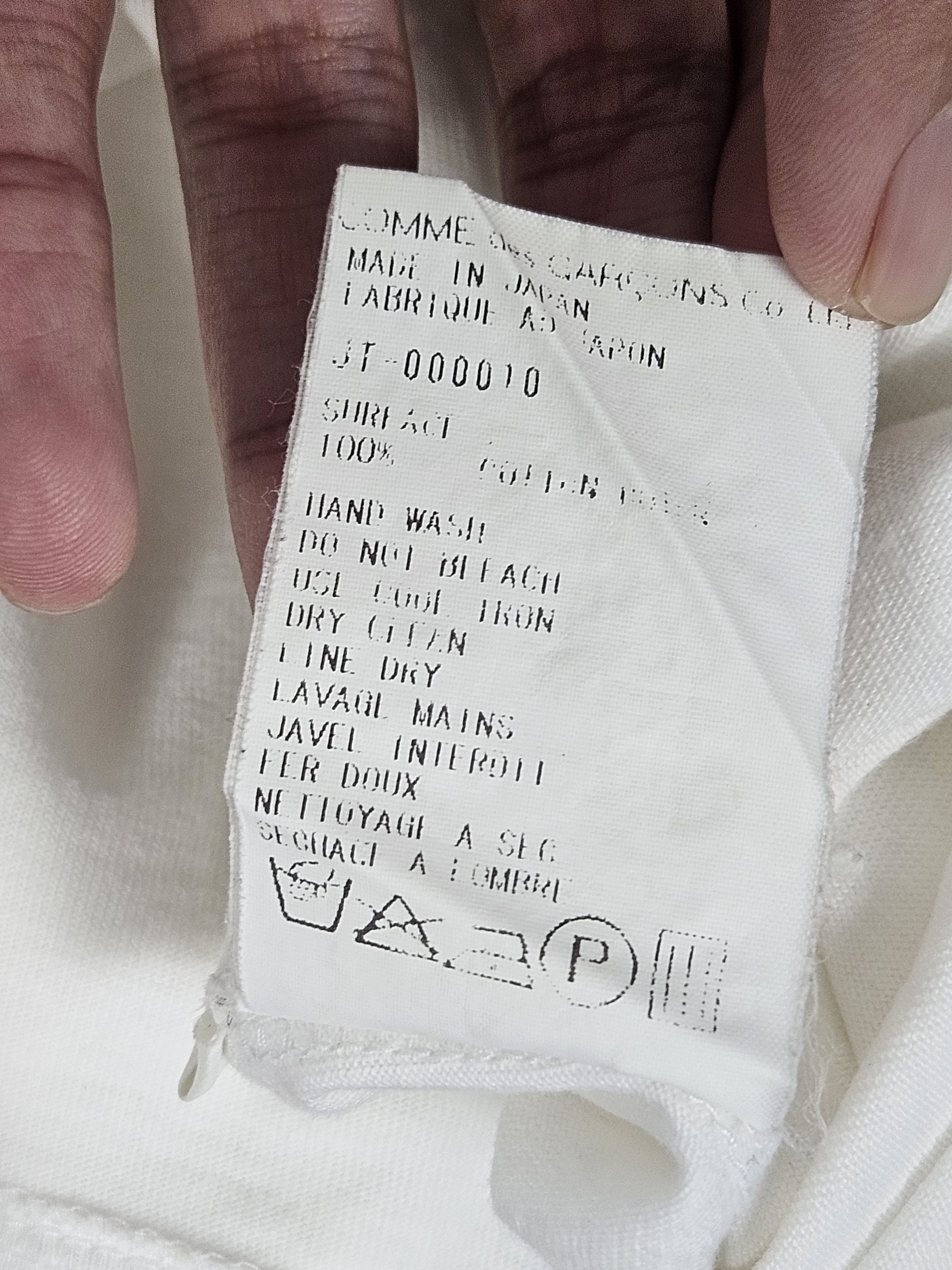 Comme des Garcons Junya Watanabe Comme des Garcons CDG plain shirt Size US XS / EU 42 / 0 - 5 Thumbnail