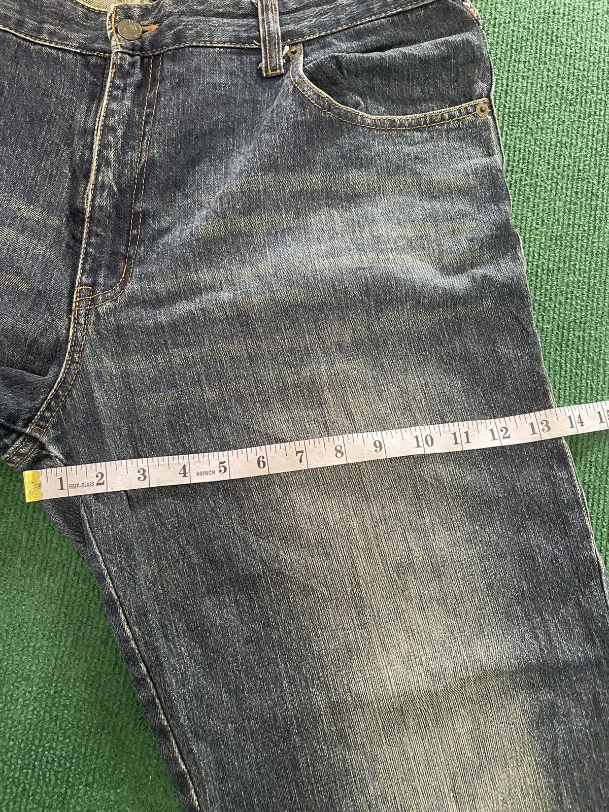 Japanese Brand Rare Japanese Jeans With Embroidery Fish Motifs Size US 38 / EU 54 - 16 Thumbnail