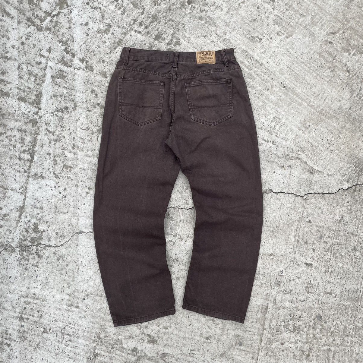 Kennington Ltd. Vintage Kensington Dockside Jeans Baggy Crazy Fit Grunge Size US 34 / EU 50 - 1 Thumbnail