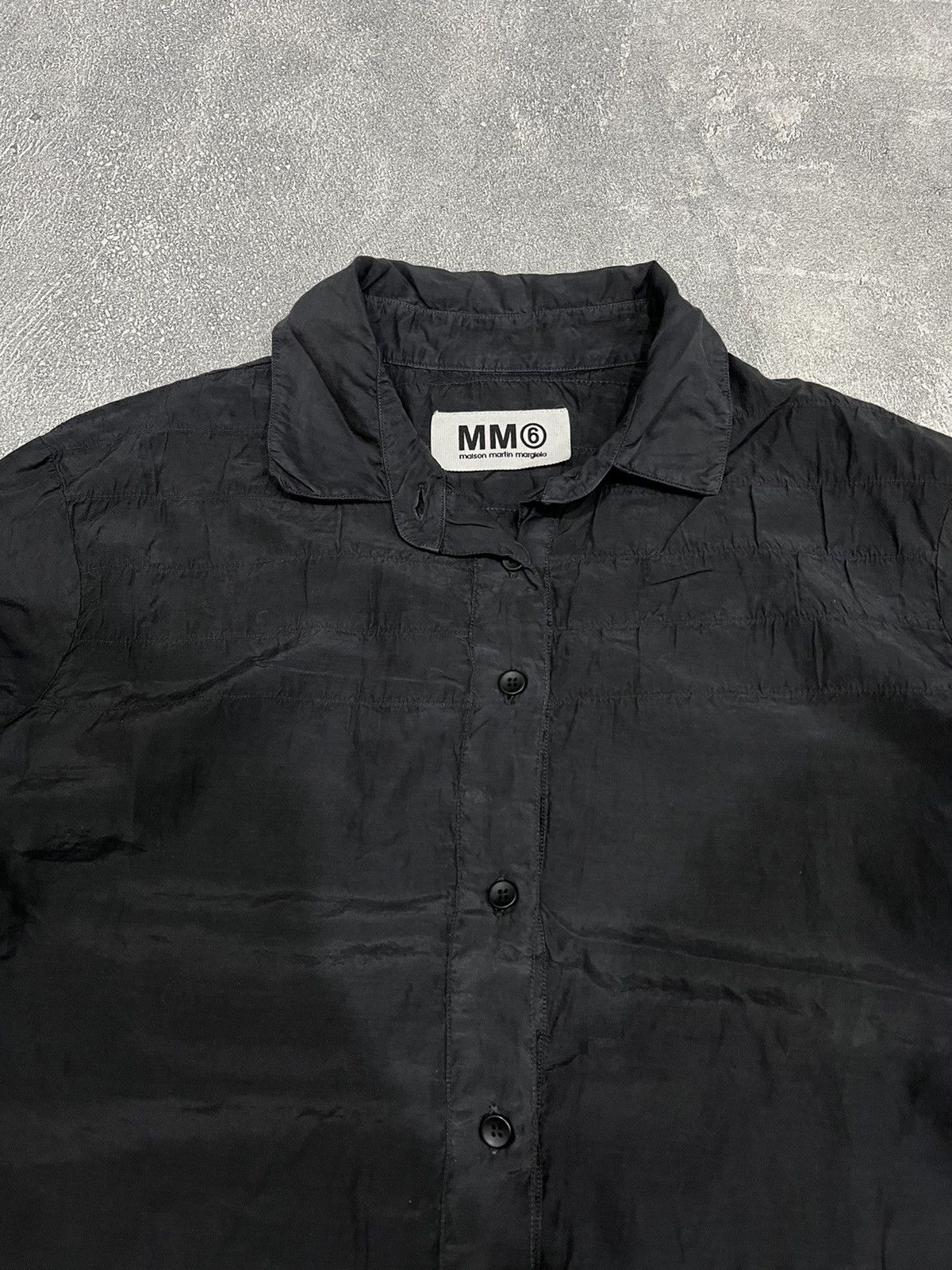 Maison Margiela 💊Need Gone💊 Maison Margiela Button Up Silk Shirt Size M / US 6-8 / IT 42-44 - 3 Thumbnail