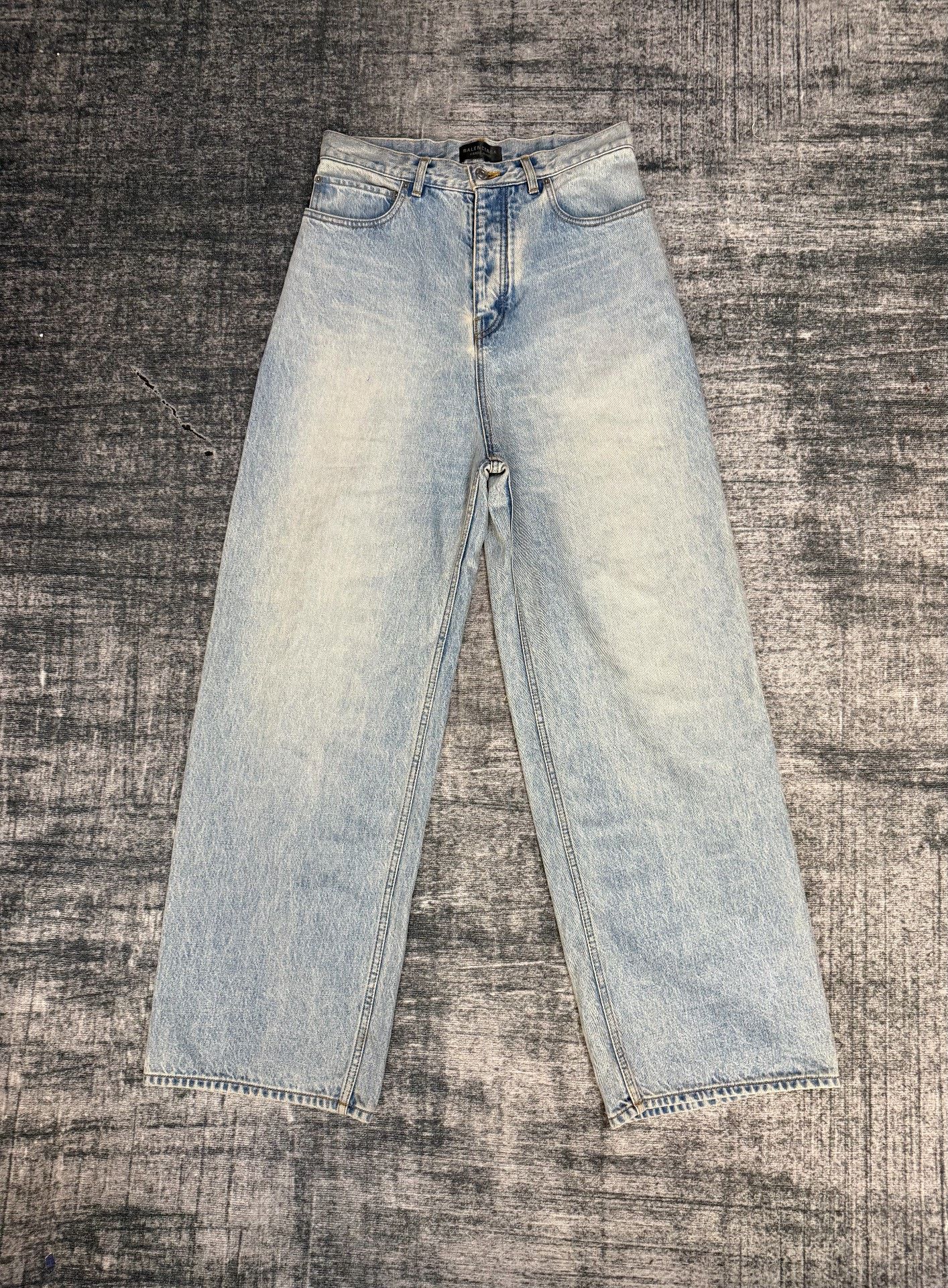 Balenciaga Balenciaga Denim Blue Denim Jeans XXS Men Size US 26 / EU 42 - 1 Thumbnail