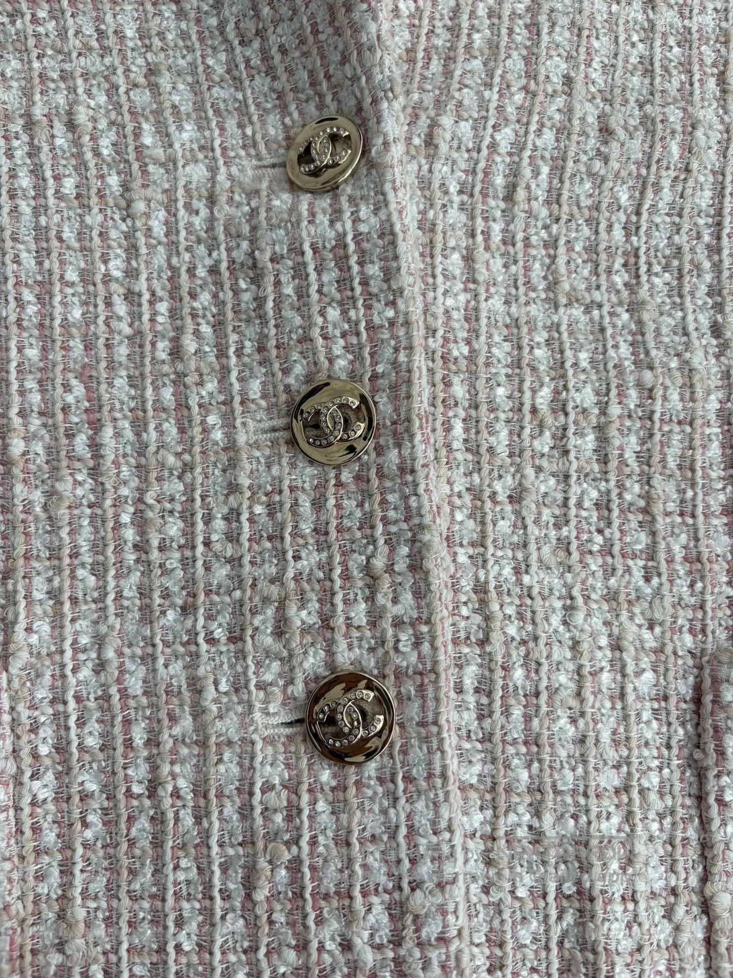 Chanel Chanel Tweed Blazer Jacket 34. Size US XS / EU 42 / 0 - 3 Thumbnail
