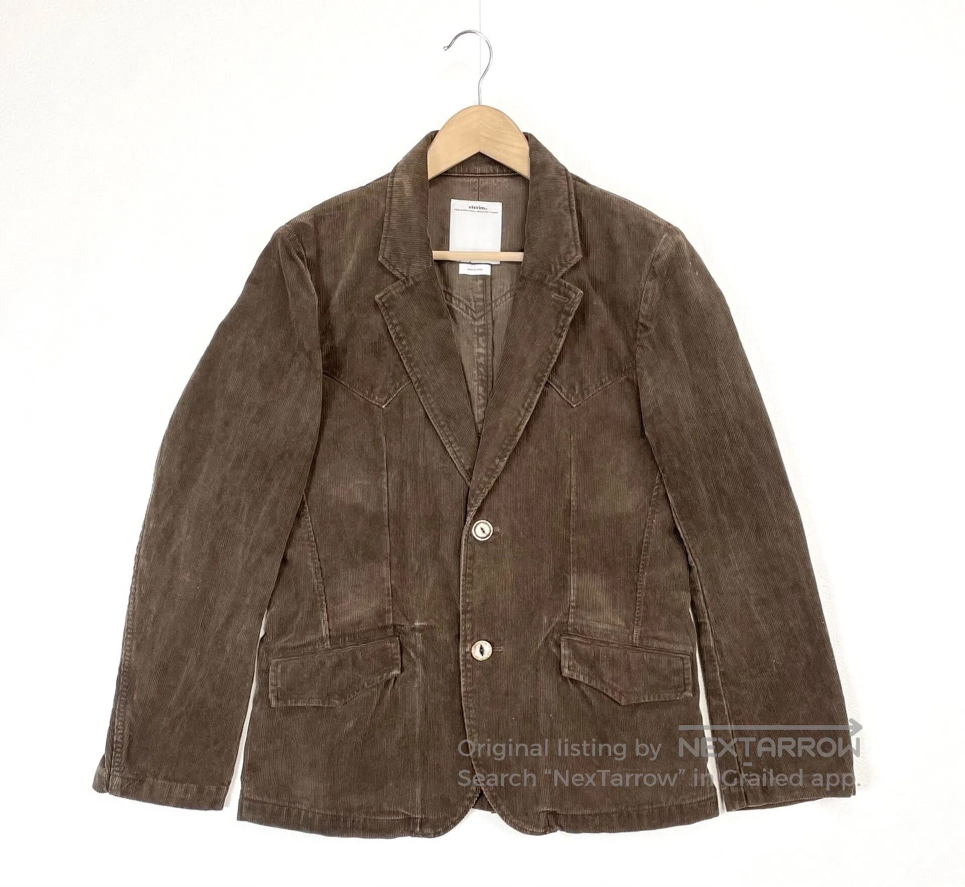 Visvim visvim corduroy blazer in heavy mud dye. Size US M / EU 48-50 / 2 - 1 Thumbnail