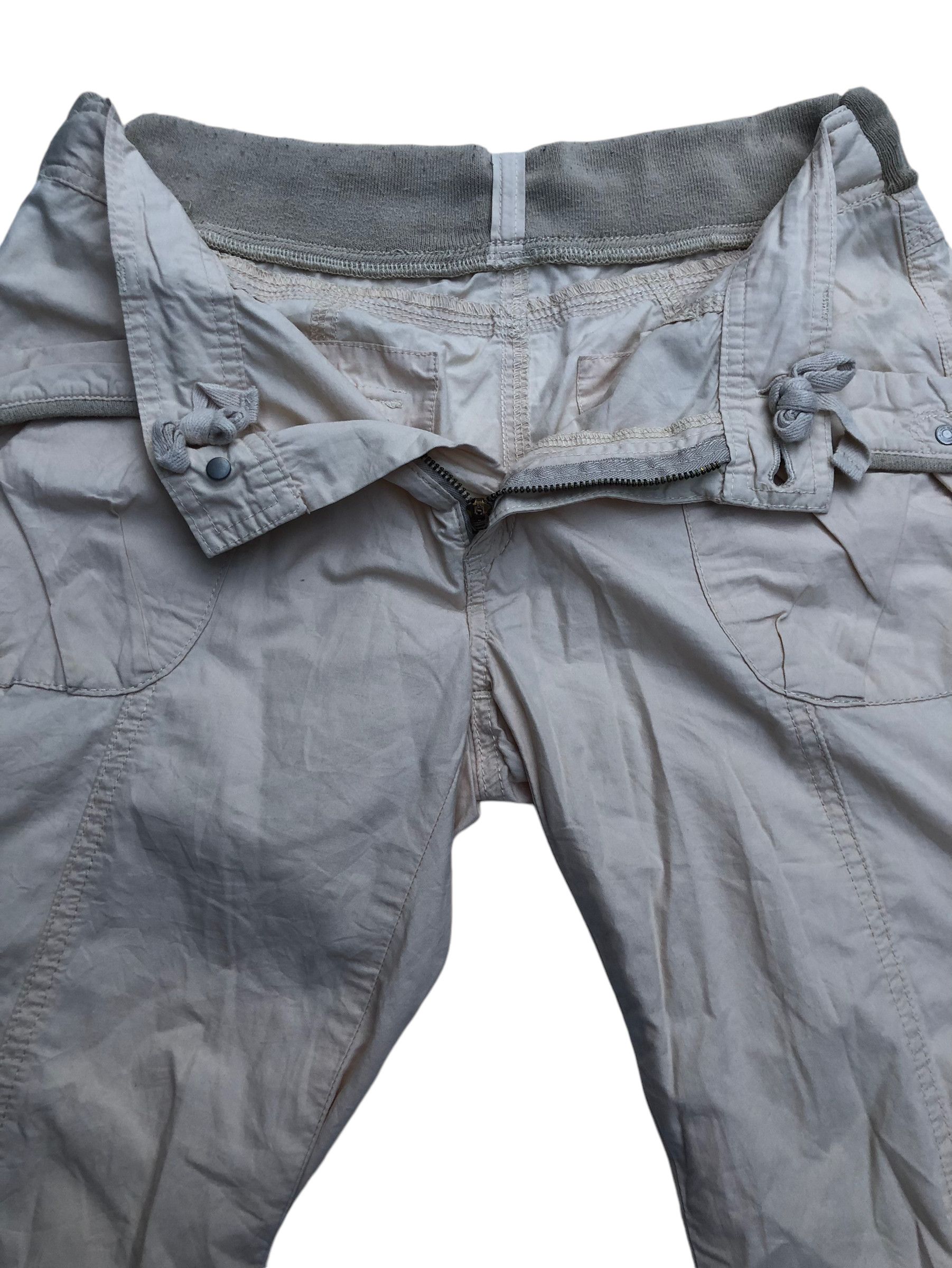 If Six Was Nine × Le Grande Bleu (L.G.B.) Womens Flare Bomber Parachute Cargo Pants Trousers Japan Size 30" / US 8 / IT 44 - 5 Thumbnail