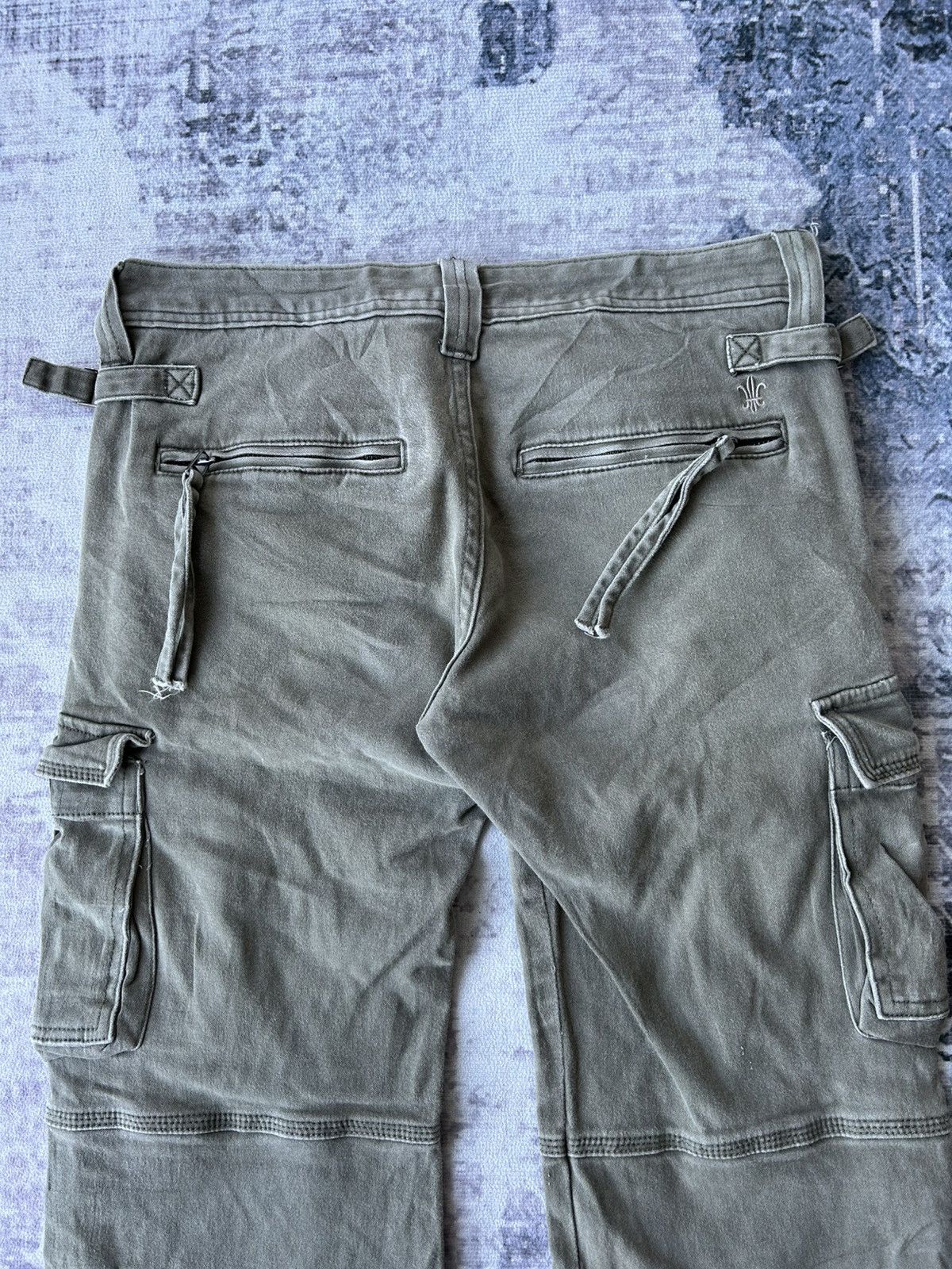 If Six Was Nine Cook & Jeans Flared Army Cargo Size 30" / US 8 / IT 44 - 12 Thumbnail