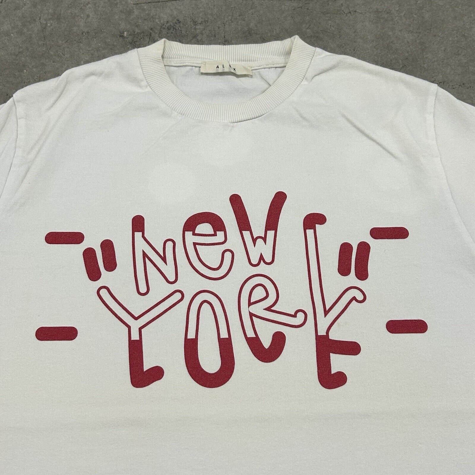 1017 ALYX 9SM × Designer Authentic 1017 ALYX 9SM New York Graffiti Designer T Shirt Size US L / EU 52-54 / 3 - 2 Thumbnail
