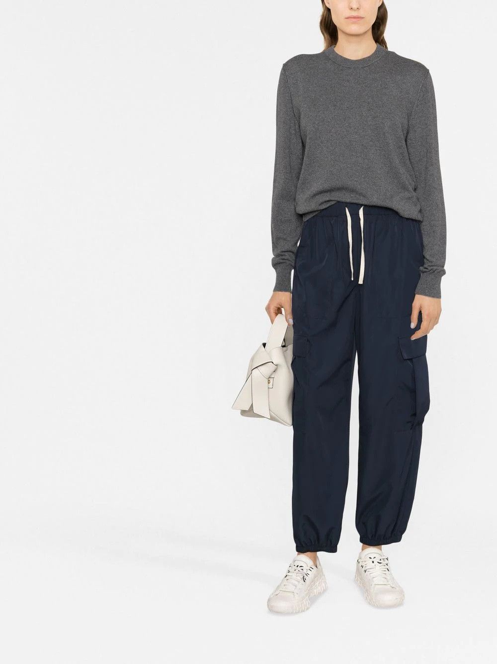 Maison Margiela o1y0625 Cashmere Blend Sweater in Dark Gray Size S / US 4 / IT 40 - 2 Thumbnail