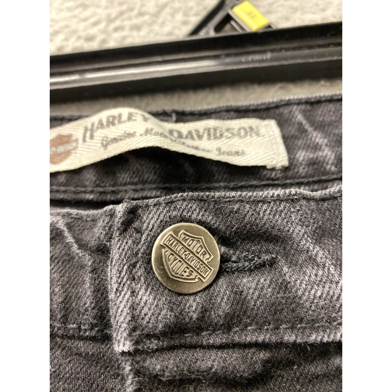 Harley Davidson Harley Davidson Jeans Womens Size 18 Black Straight /0003 Size 40" / US 18 - 5 Thumbnail