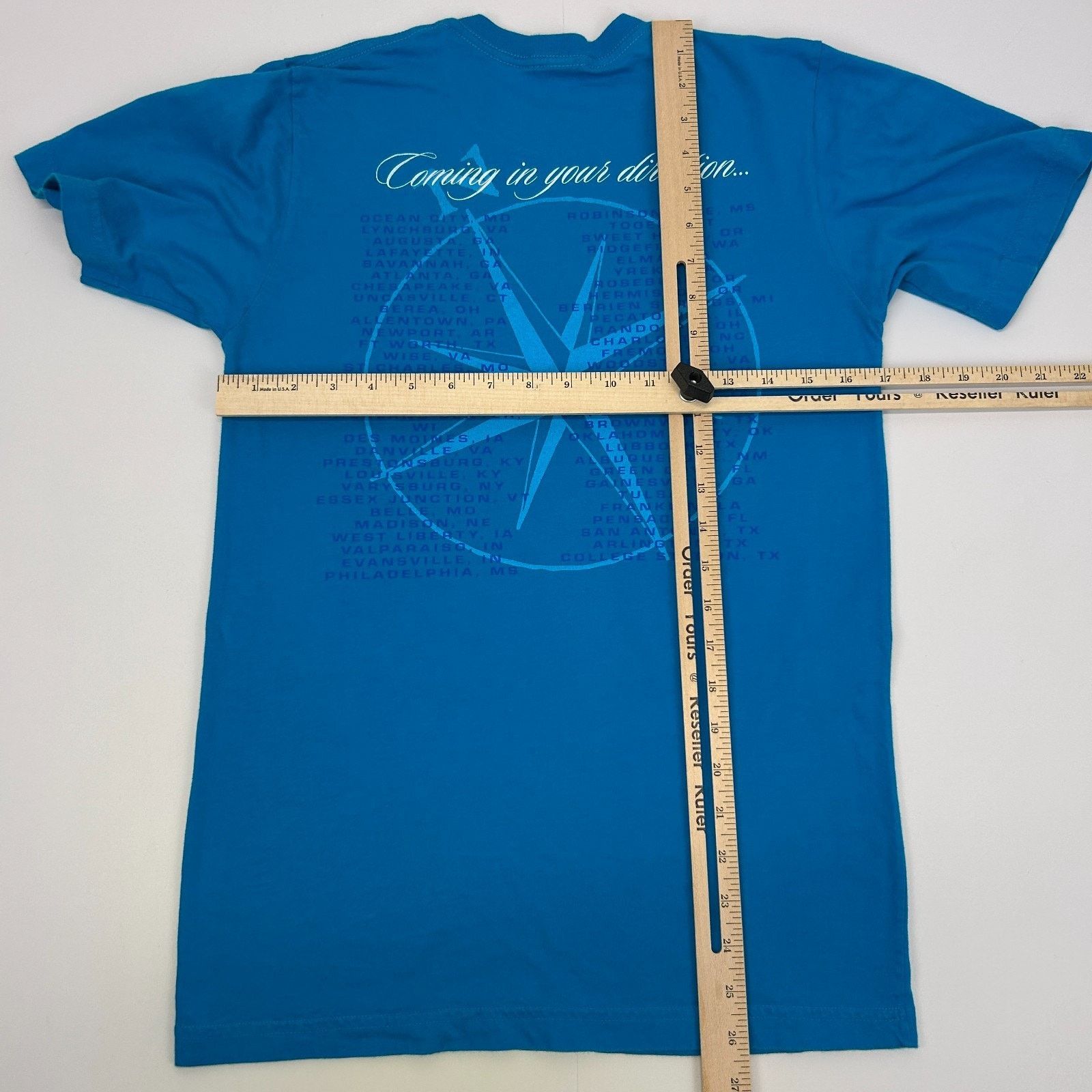 American Apparel Billy Currington 2009 Tour T Shirt Country S Small Size US S / EU 44-46 / 1 - 10 Thumbnail