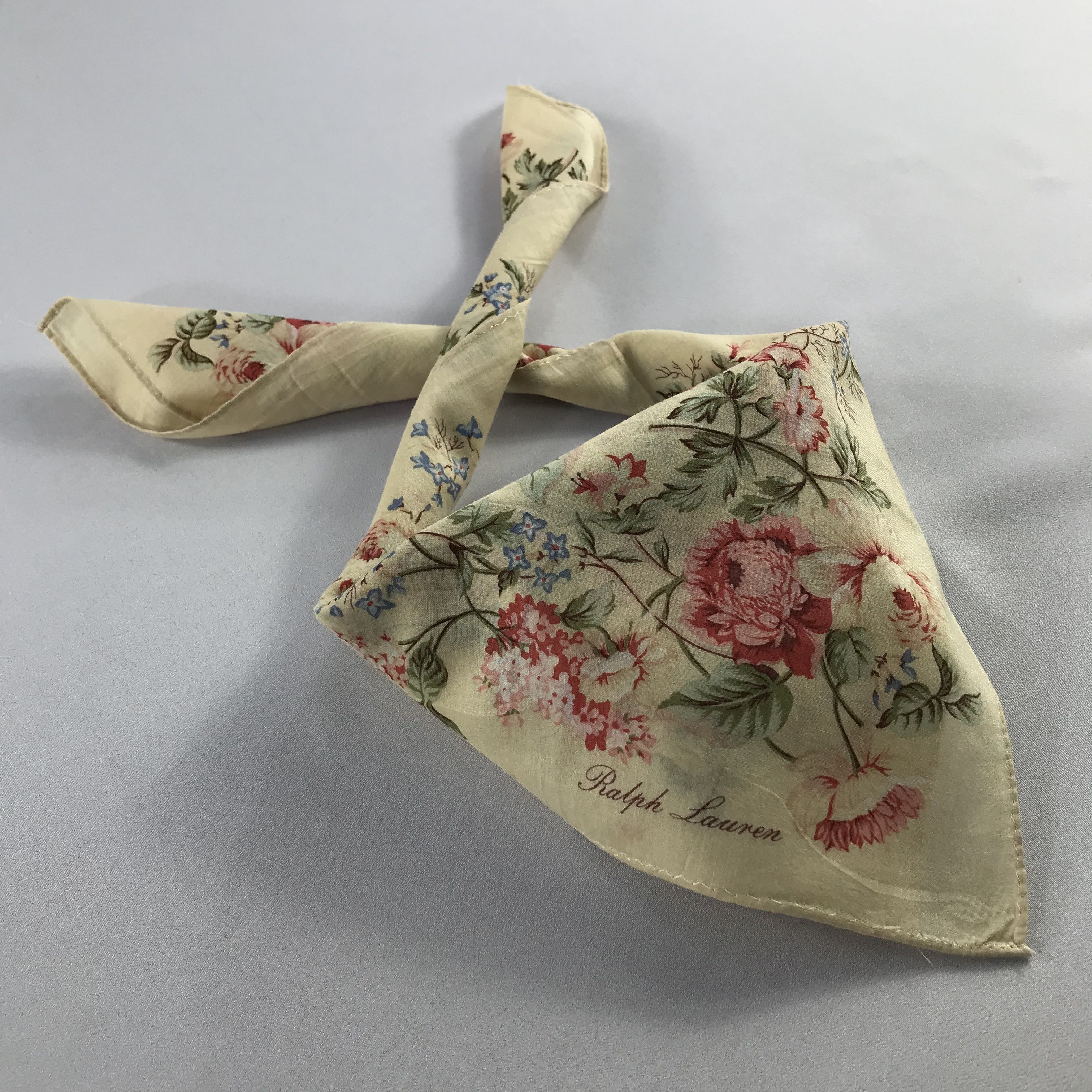 Ralph Lauren Ralph Lauren Floral Handkerchief / Bandana / Neckerchief Size ONE SIZE - 2 Thumbnail
