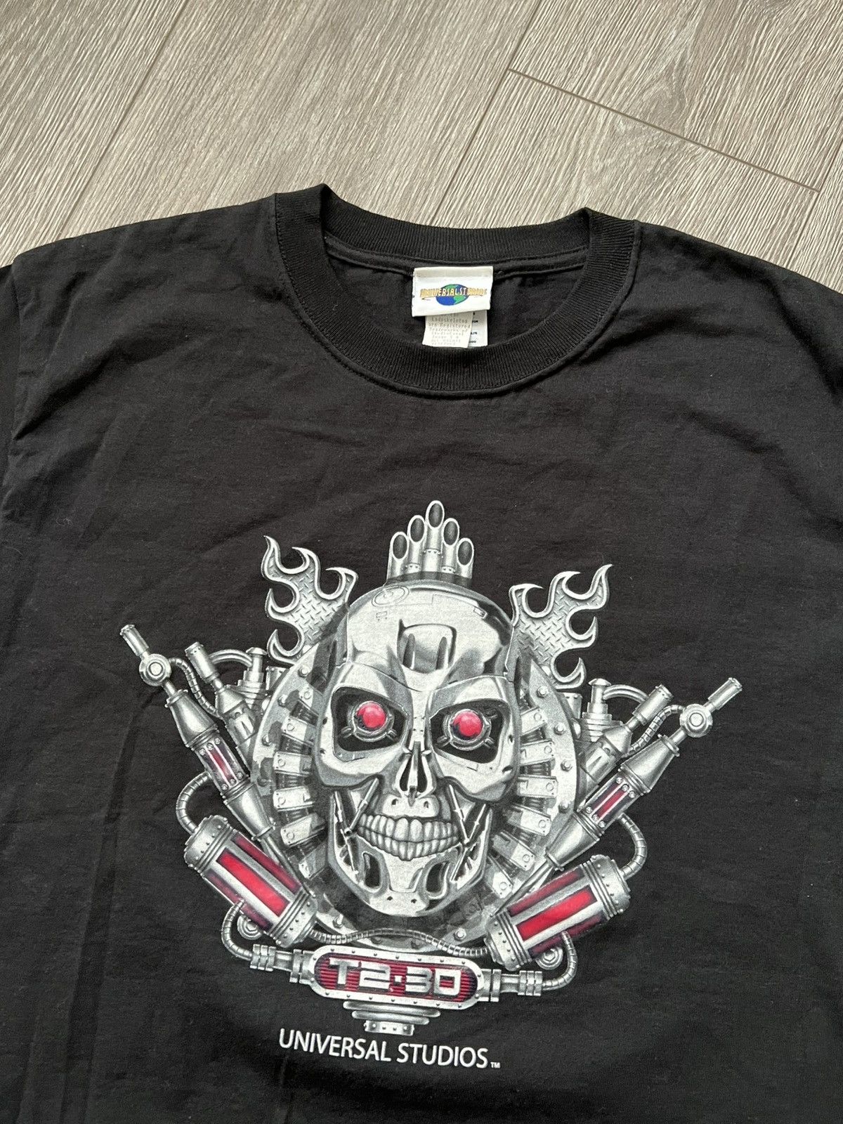 Universal Studios Vintage Universal Studios Hollywood Terminator 2 T-Shirt Size US M / EU 48-50 / 2 - 2 Thumbnail