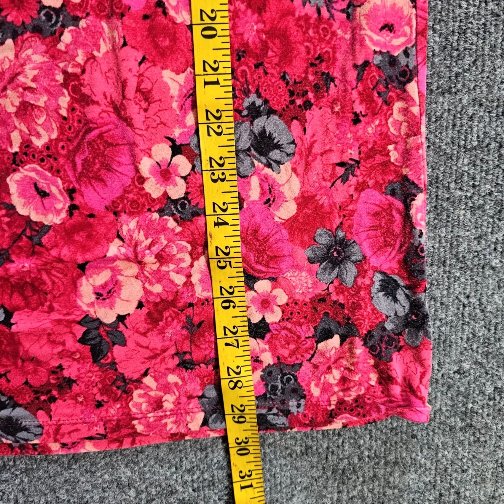 Talbots Talbots Red Short Sleeve Top Women Large Petite Casual Basic Knit Size L / US 10 / IT 46 - 6 Thumbnail