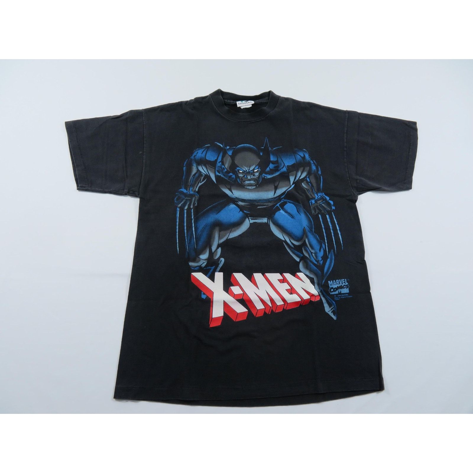 Signal Sport X-MEN Wolverine Mavel Comics T-Shirt Double Sided Sz L 1994 Size US L / EU 52-54 / 3 - 1 Thumbnail
