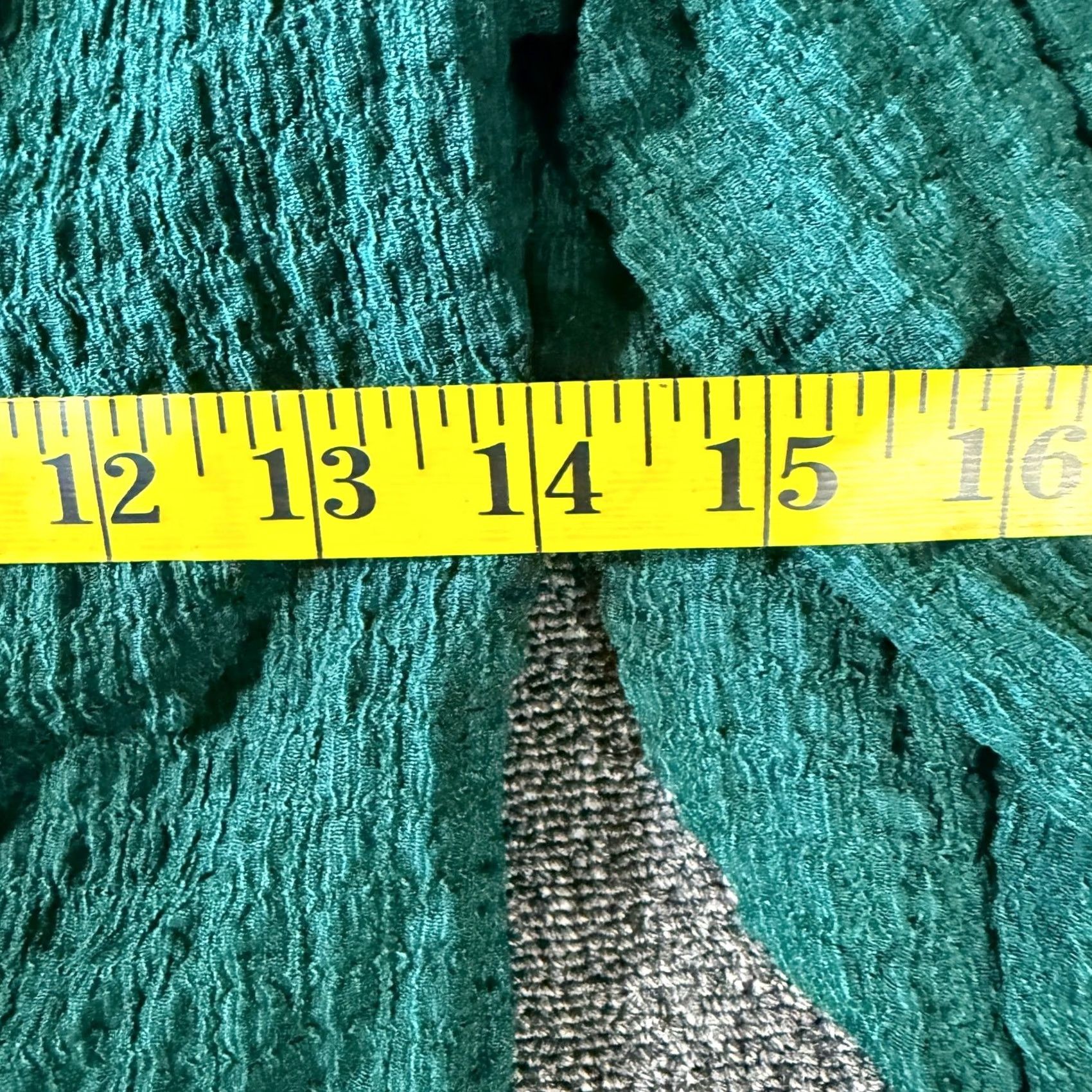 Vintage VINTAGE Miami for Francesca's Green Blouse Puff Sleeve V-Neck Wrap Small Womens Size S / US 4 / IT 40 - 5 Thumbnail