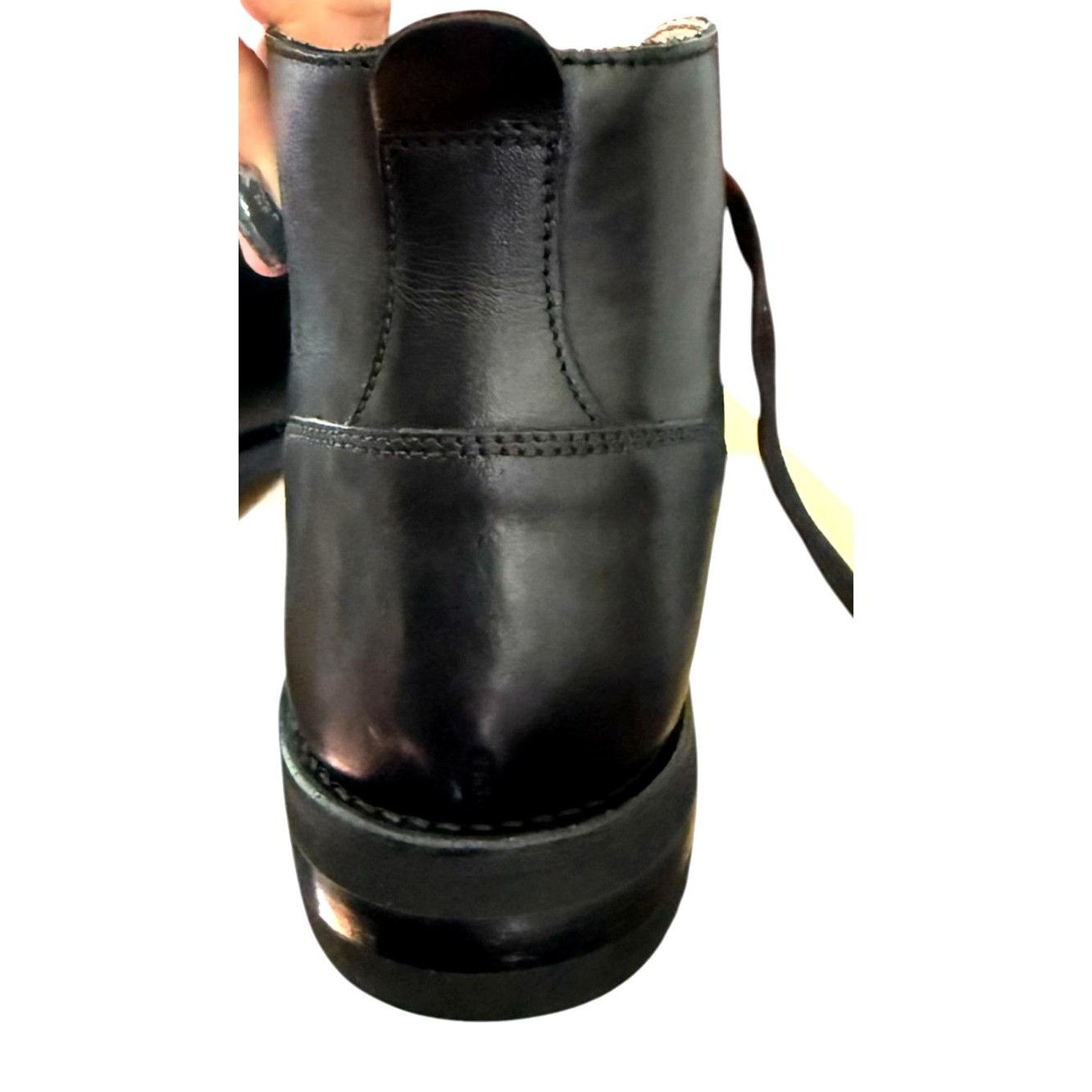 Allen Edmonds Allen Edmonds Mens Black Leather Donovan Lace Up Chukka Boot Size US 8 / EU 41 - 8 Thumbnail