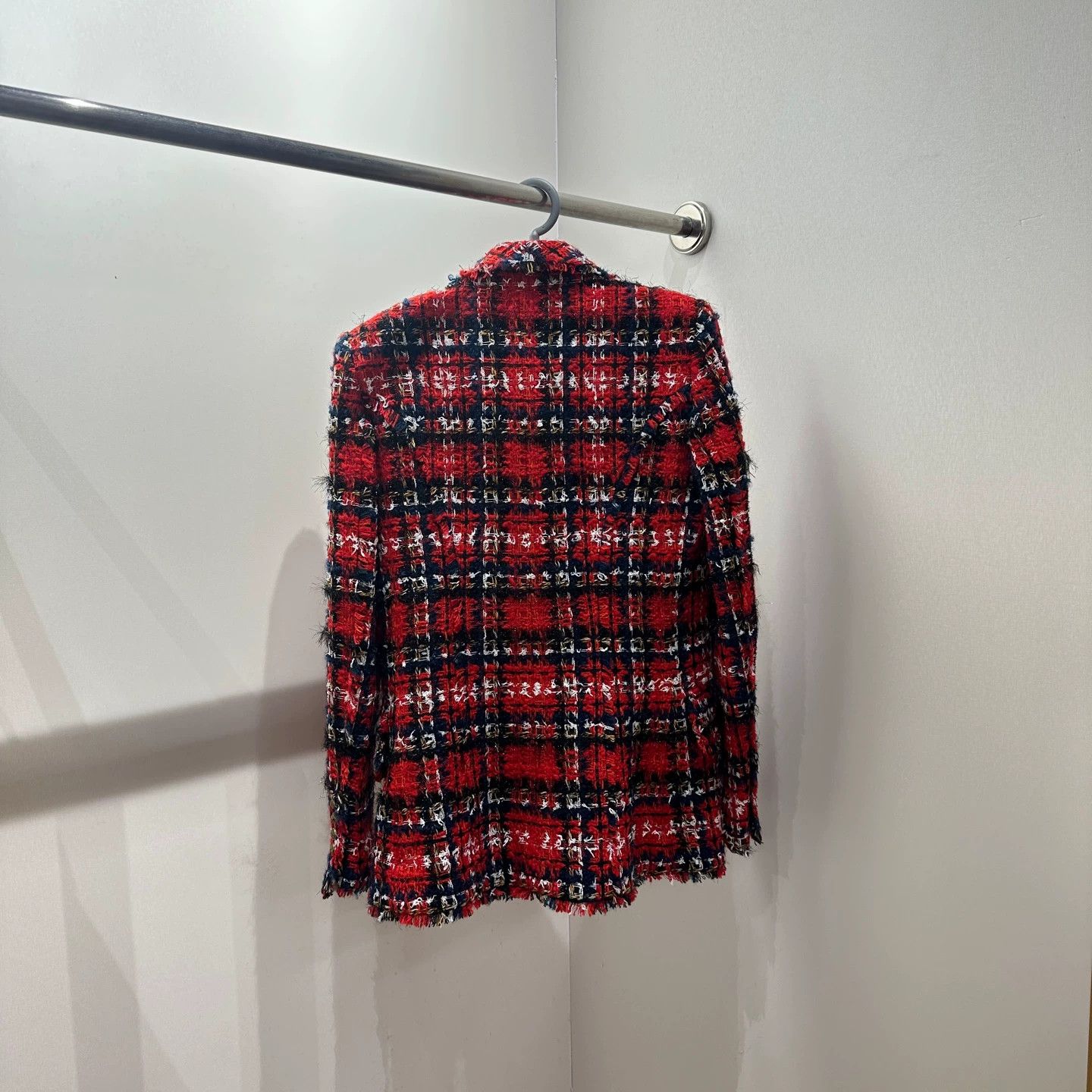 Balmain Balmain tweed woven Chanel jacket 40 apr288 Size S / US 4 / IT 40 - 2 Thumbnail