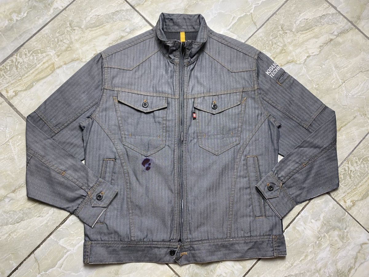 Japanese Brand Burtle Workwear Jacket Pit 20 Size US XXS / EU 40 - 13 Thumbnail