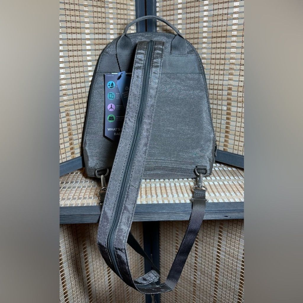 Other NWT- Baggallini Back to Basics Backpack -Steel Mini Backpack Size ONE SIZE - 6 Thumbnail