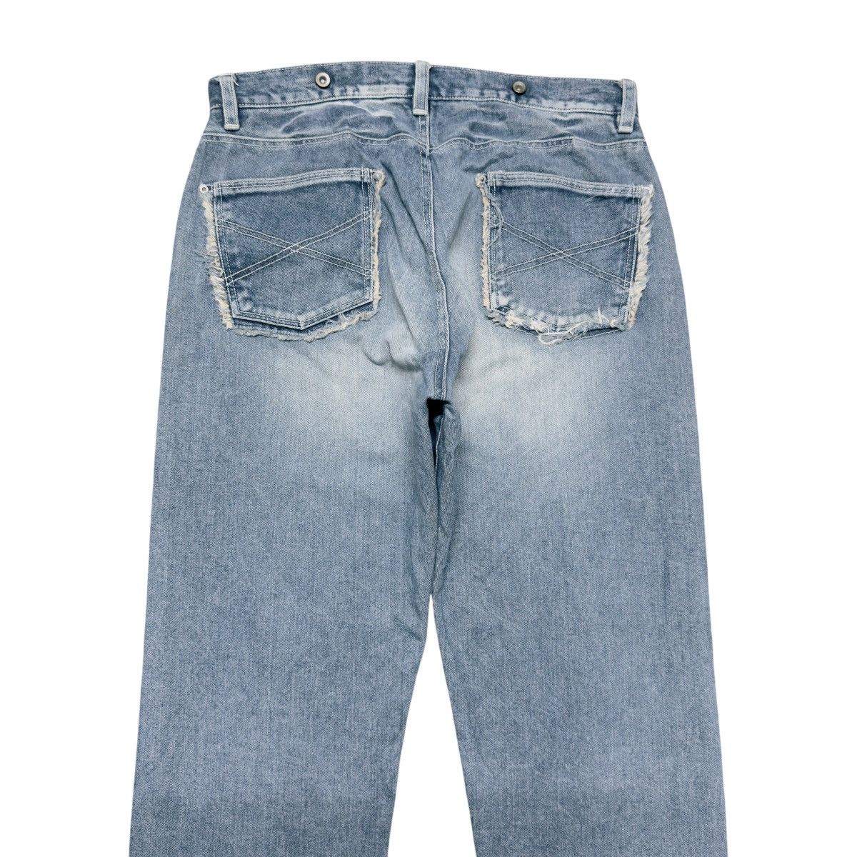 Maximilian Davis Mximillian Distressed Denim Jeans Size US 33 - 10 Thumbnail