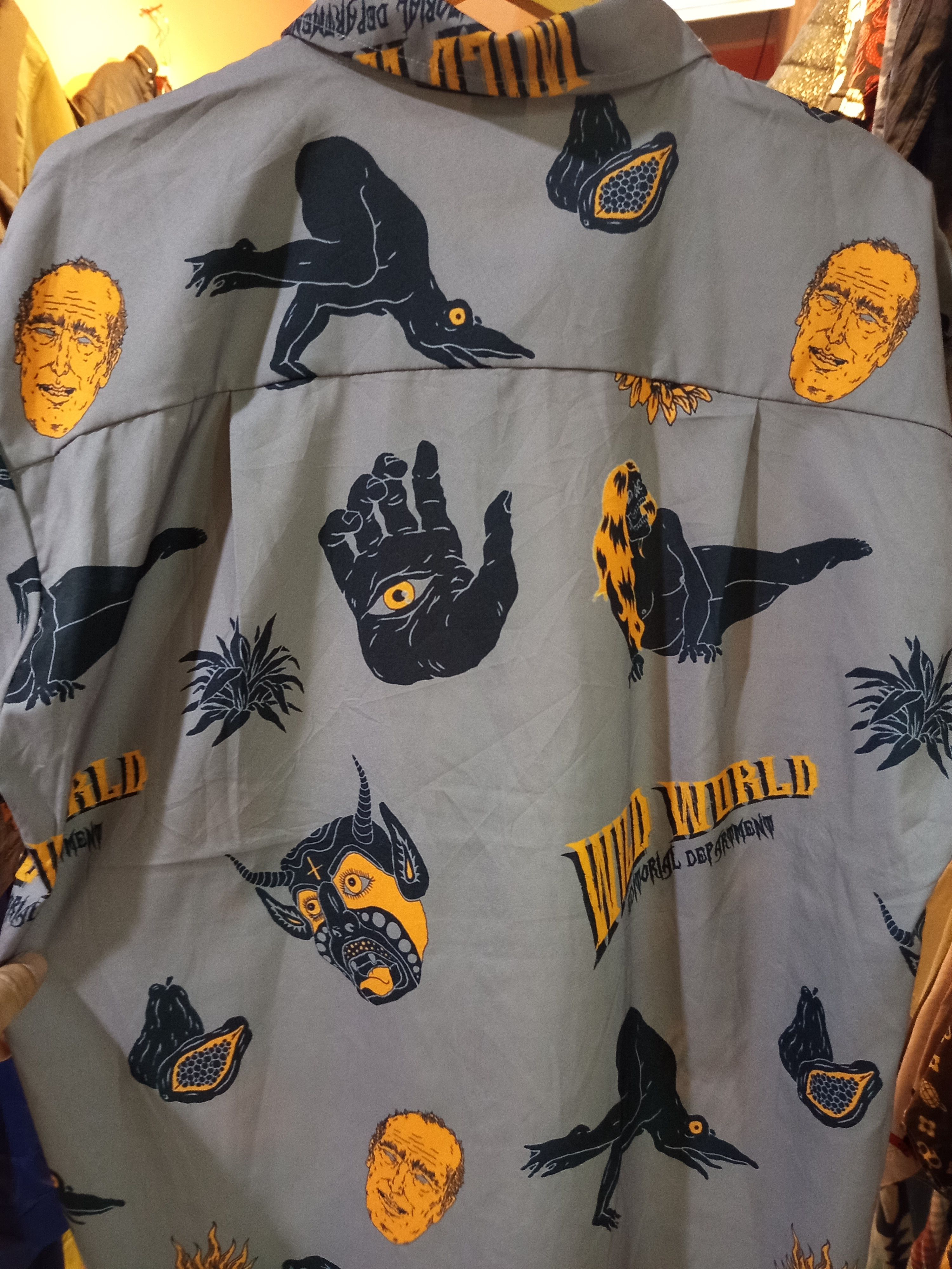Vintage Editorial Department Surreal Wild World Shirt Size US XL / EU 56 / 4 - 7 Thumbnail