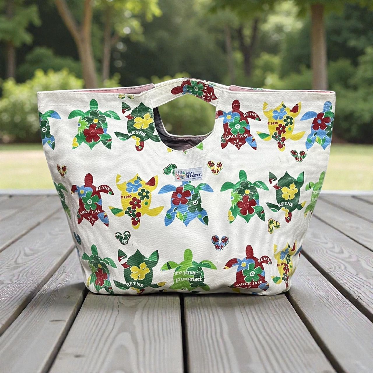 Reyn Spooner Vintage Reyn Spooner Full Print Carry Canvas Bag Size ONE SIZE - 1 Thumbnail
