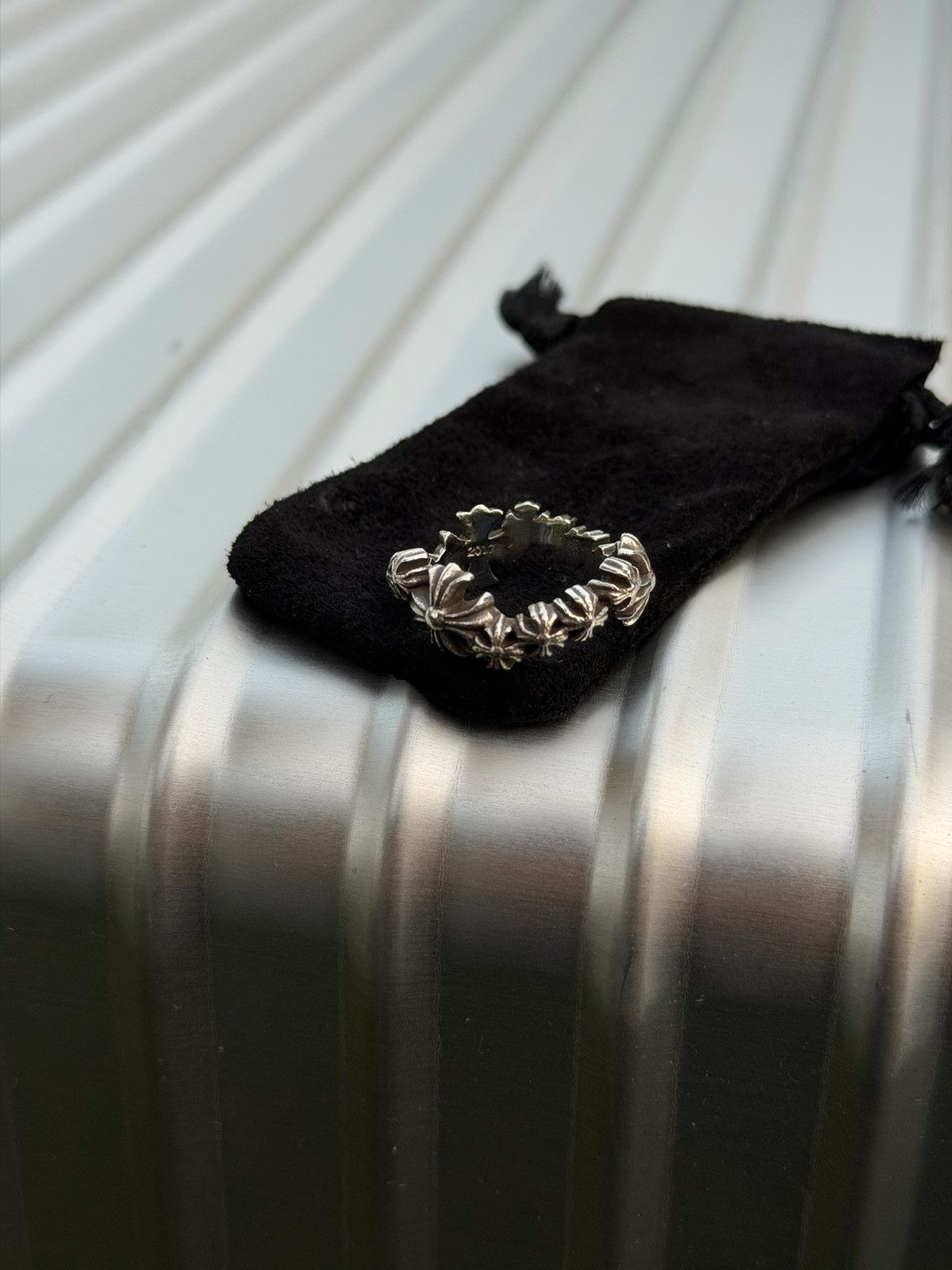 Chrome Hearts Chrome Hearts Wave Ring Size ONE SIZE - 21 Thumbnail