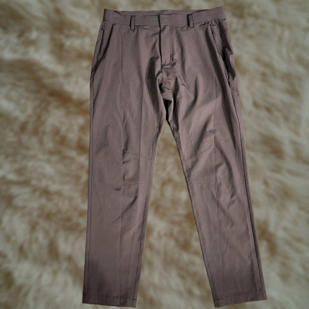 Fabletics Fabletics The Only Pants Mens Large 34x30 Gray Performance Stretch Size US 33 - 1 Thumbnail