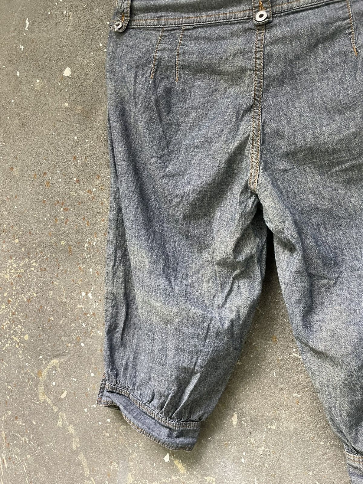 Dolce & Gabbana Vintage Y2K Dolce Gabbana Shorts Bridge 00’s Denim RARE Size 29" - 8 Thumbnail