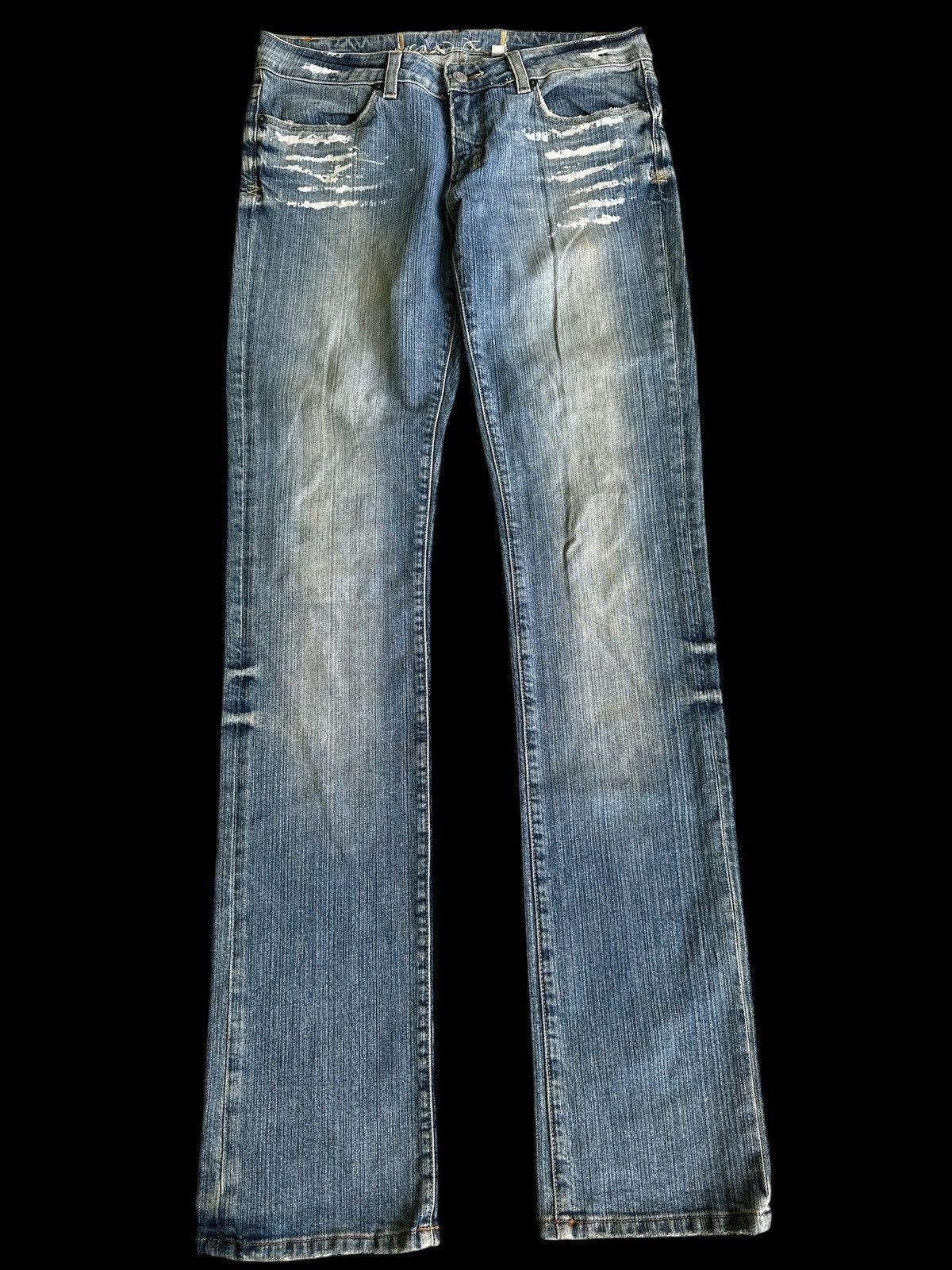 Vintage Bebe Denim Blue Washed Straight Legs💥 Size US 32 / EU 48 - 1 Thumbnail