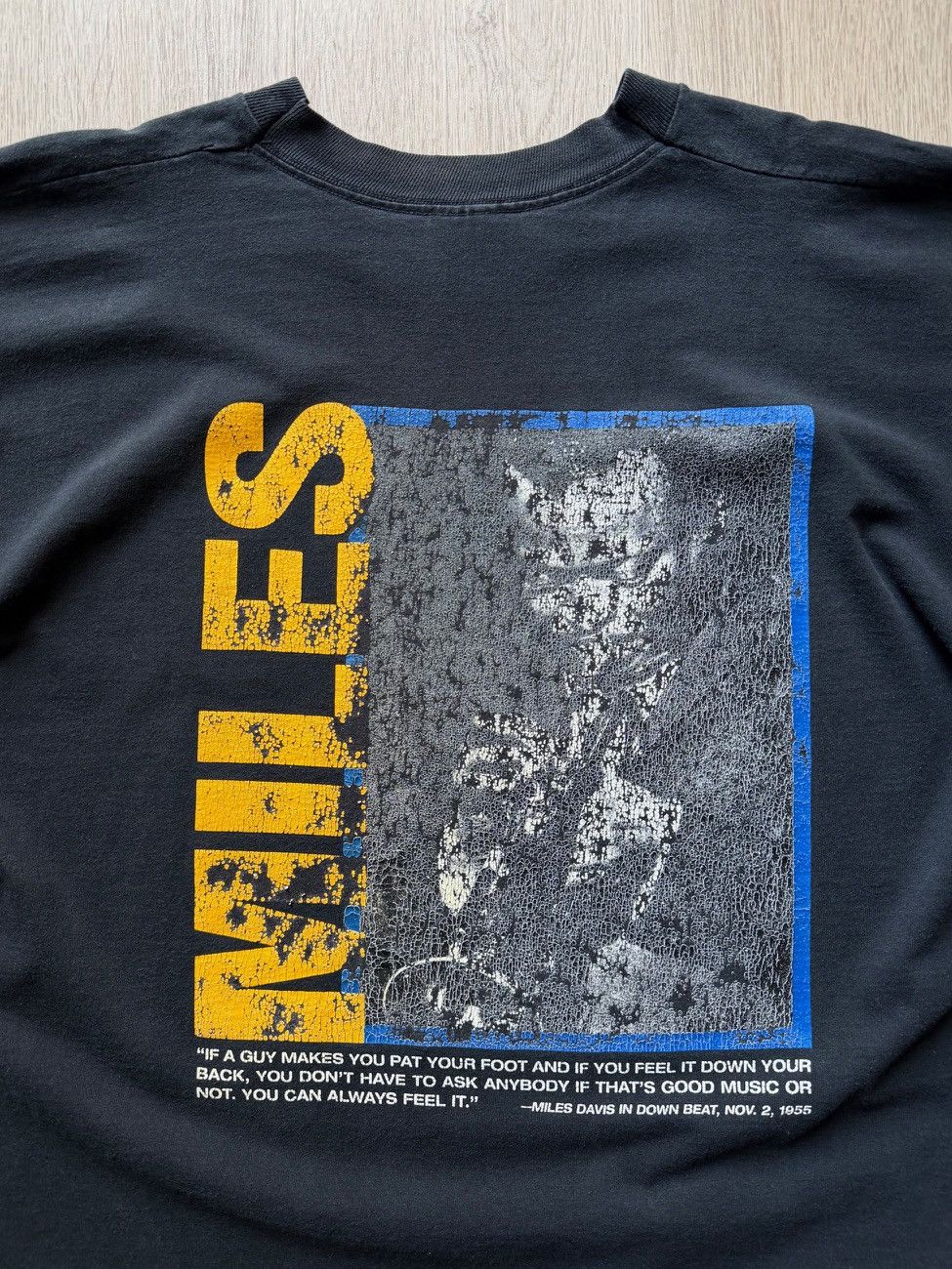 Rap Tees Vintage 90s Miles Davis Blues Jazz Tee XL Size US XL / EU 56 / 4 - 2 Thumbnail