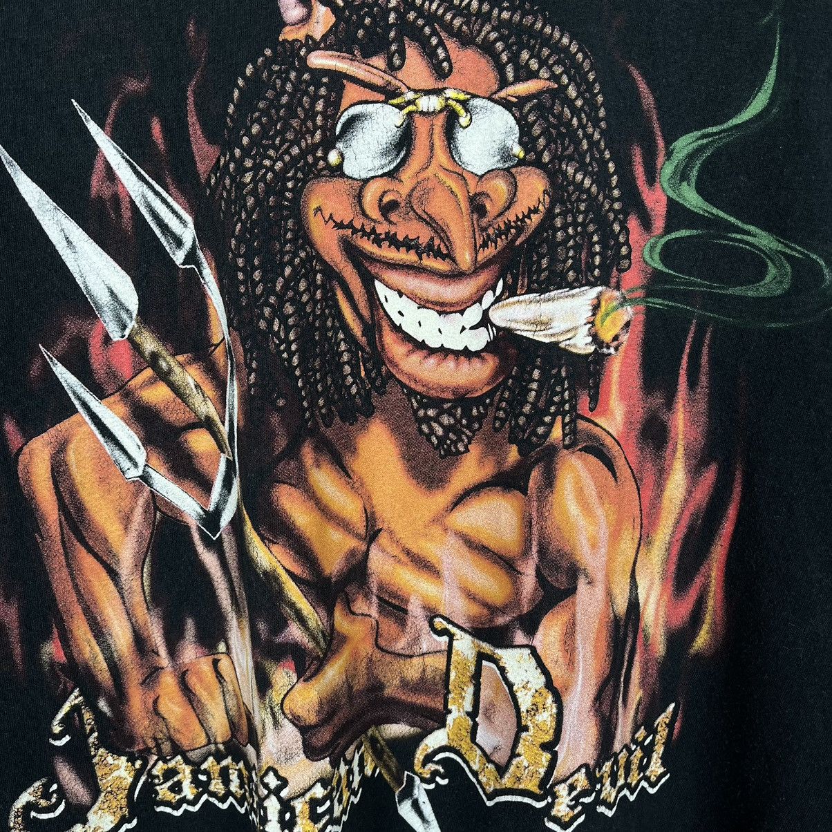Other Vintage Jamaican Devil 4:20 humor weed faded tee 90’s Size US L / EU 52-54 / 3 - 7 Thumbnail