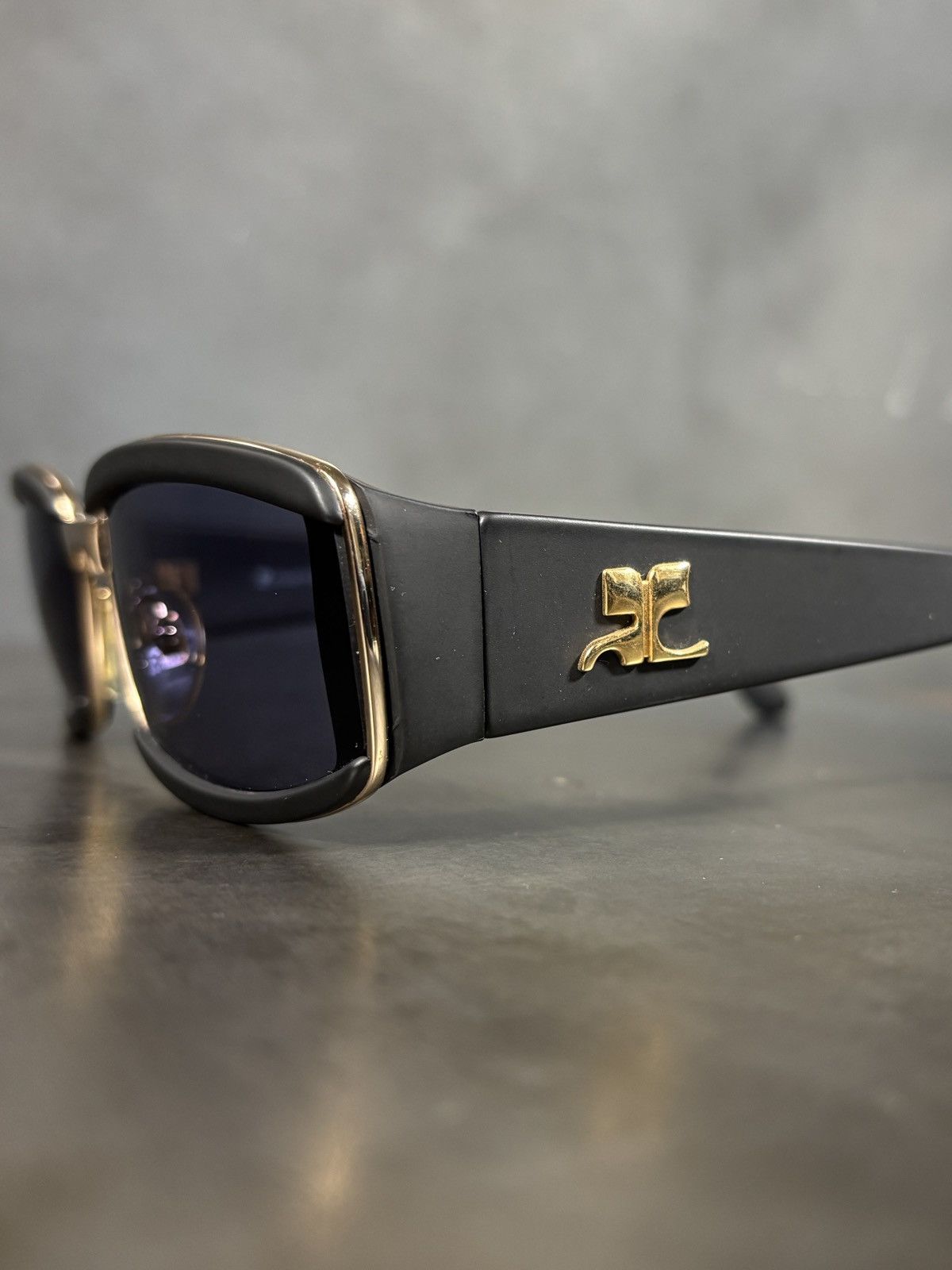 Courreges Vintage Courrèges Sunglasses Mercure Made in France 1990s Size ONE SIZE - 12 Thumbnail