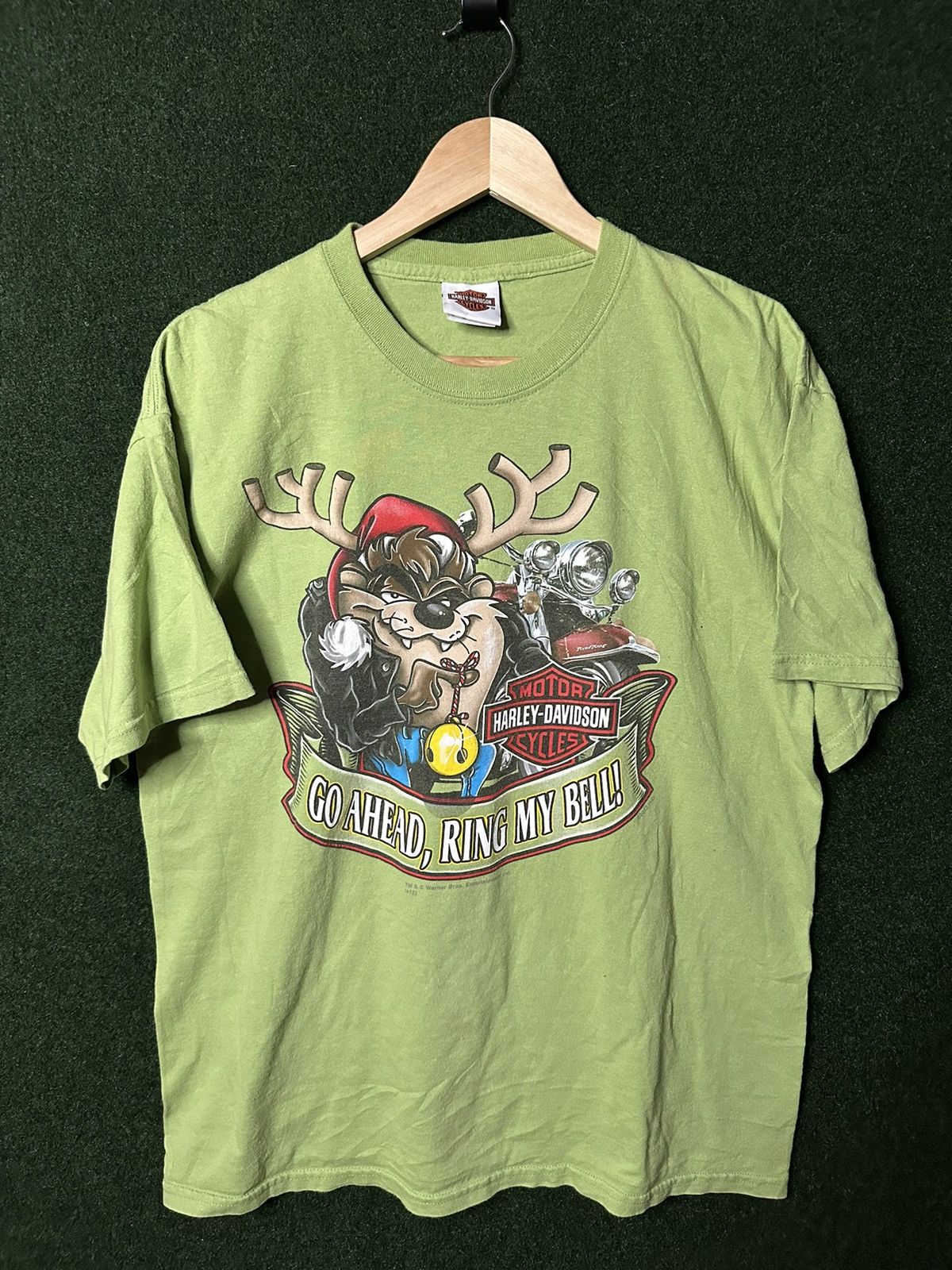 Harley Davidson Vintage Harley Davidson Tee Looney Tunes Size Medium Size US M / EU 48-50 / 2 - 1 Thumbnail
