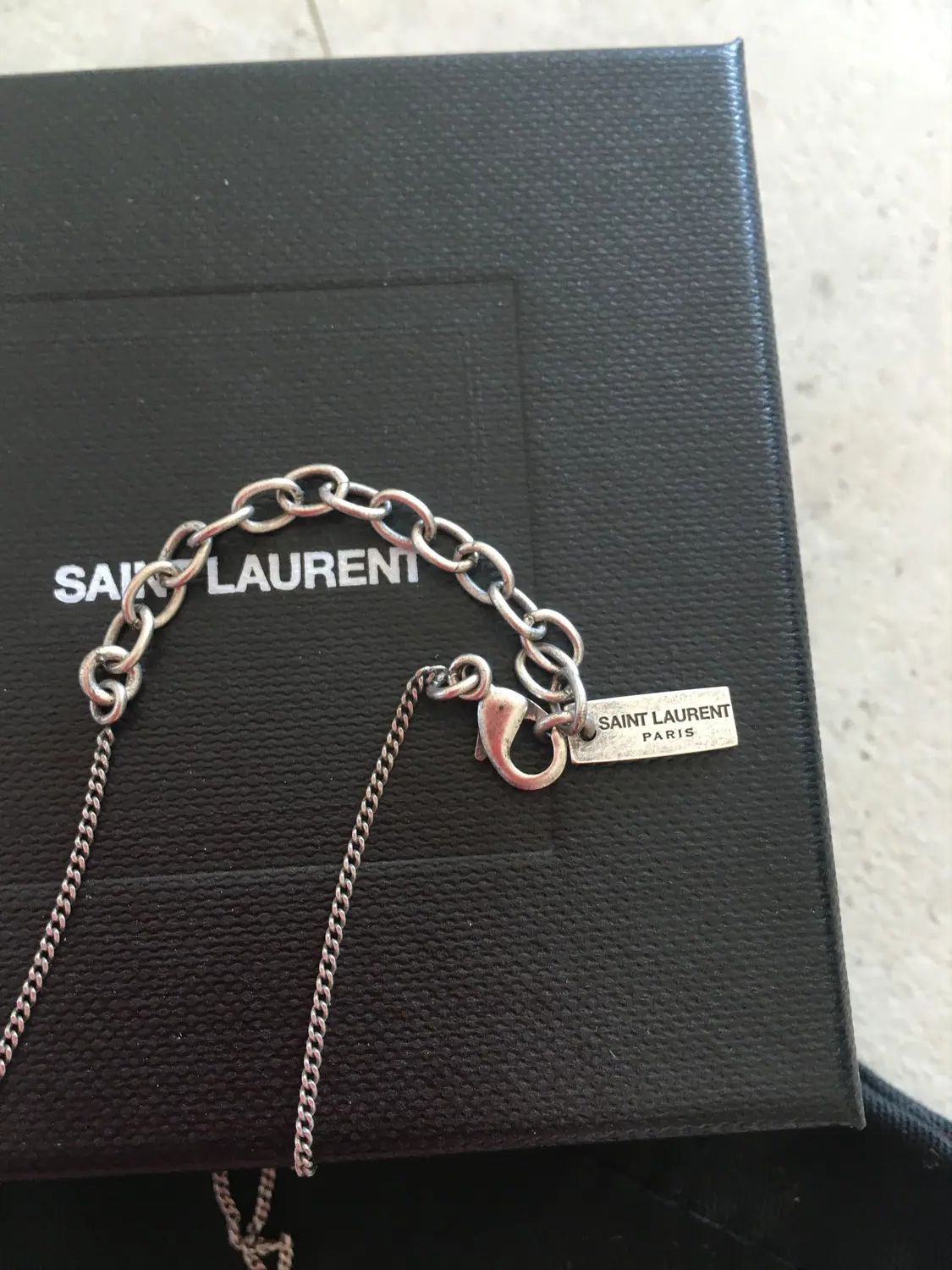 Saint Laurent Paris Necklace Node Size 26 - 3 Thumbnail