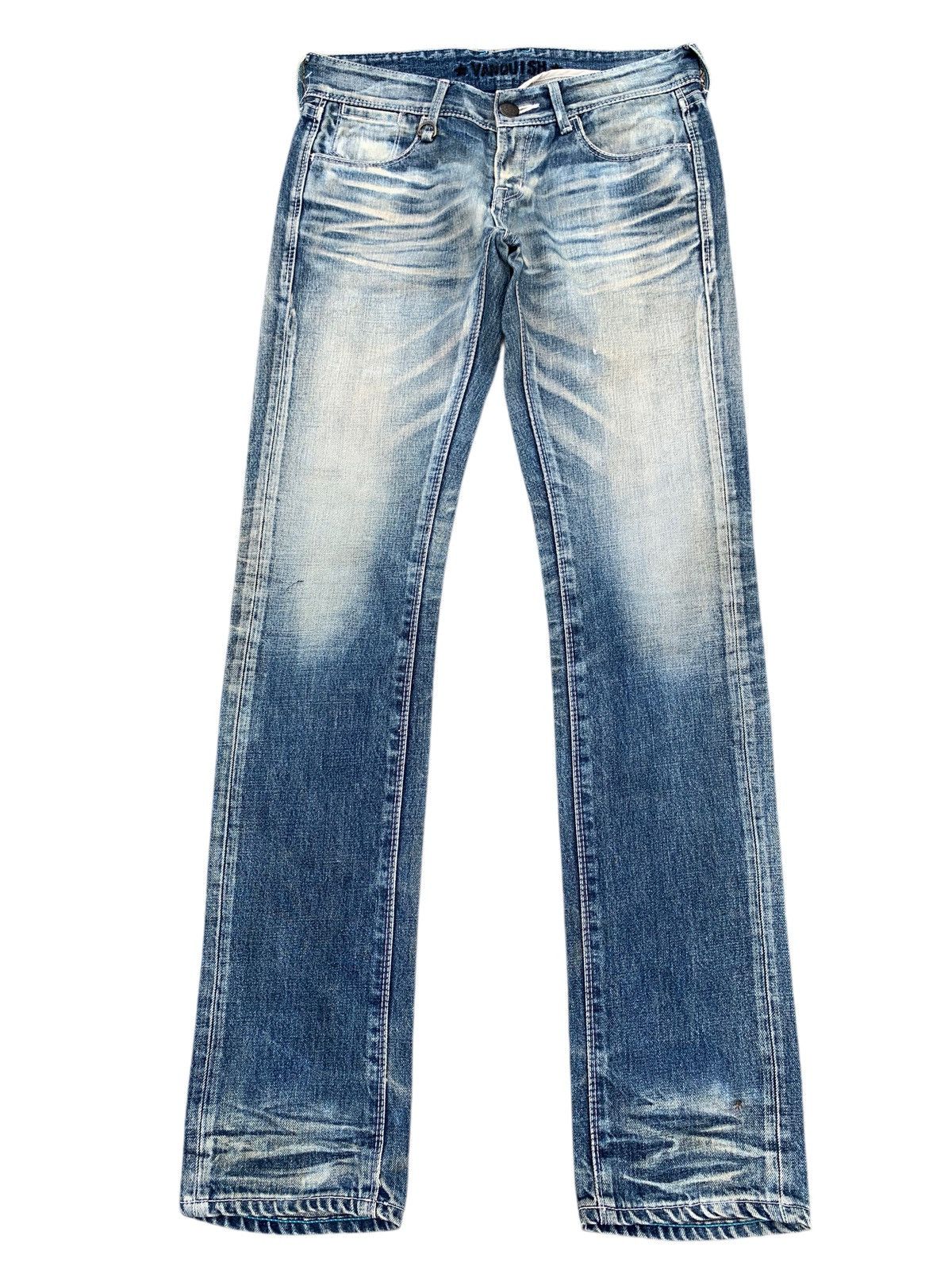 Vanquish VANQUISH GOLD MUDMAX PUNK JAPANESE DISTRESSED DENIM Size US 30 / EU 46 - 2 Thumbnail