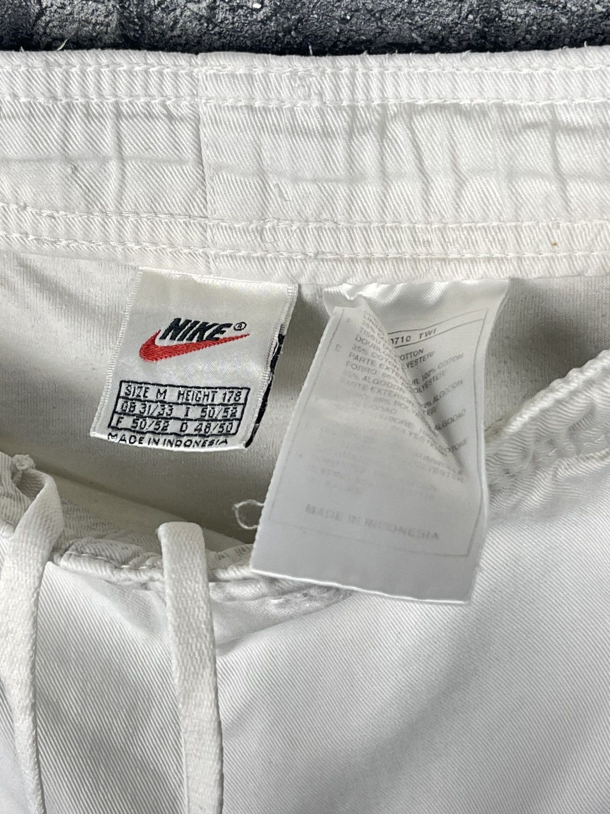 Nike Nike Vintage Cotton White Shorts Men’s Size M Size US 32 / EU 48 - 12 Thumbnail