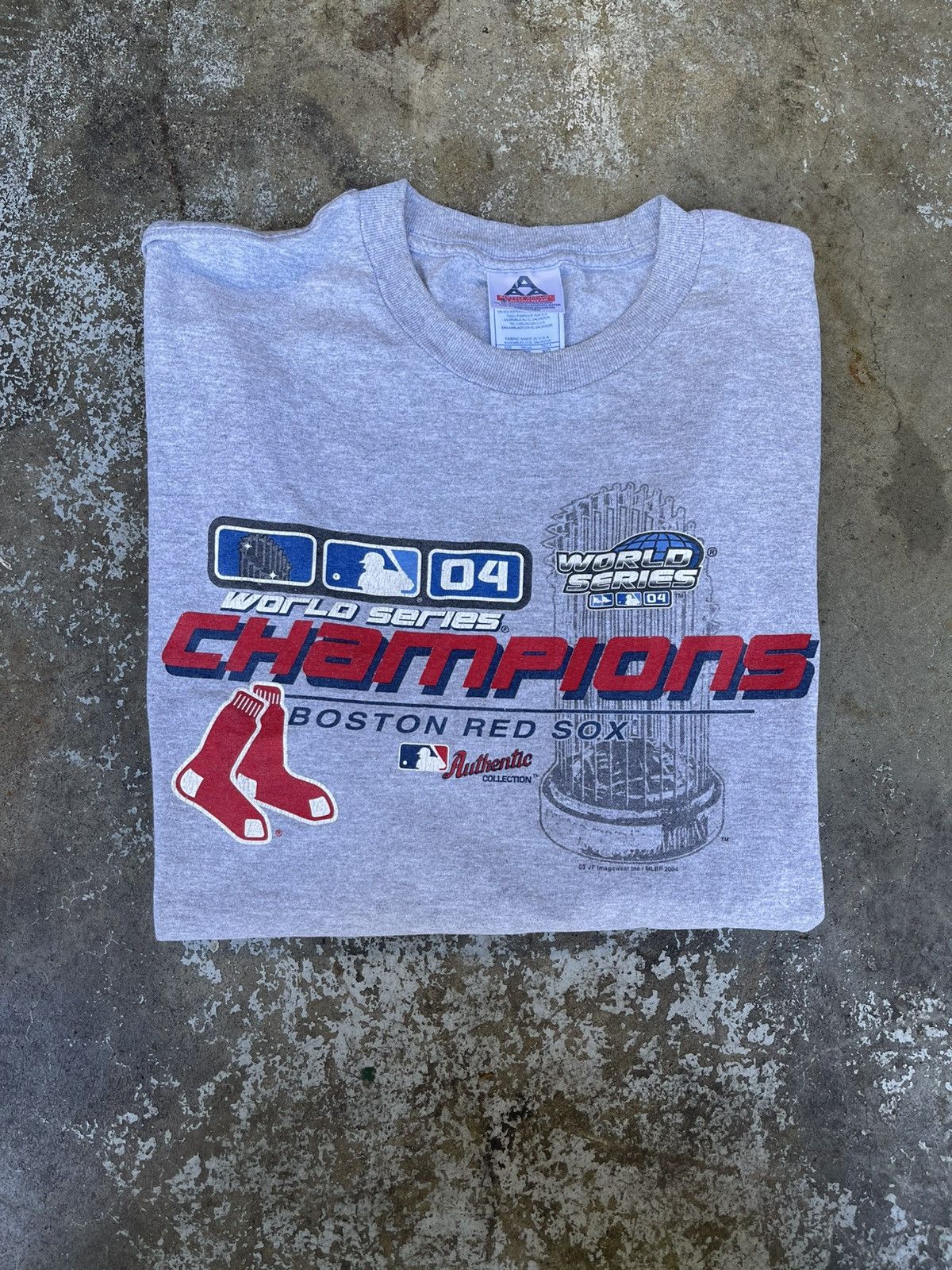 Vintage 2004 Boston Red Sox World Series Champions Shirt