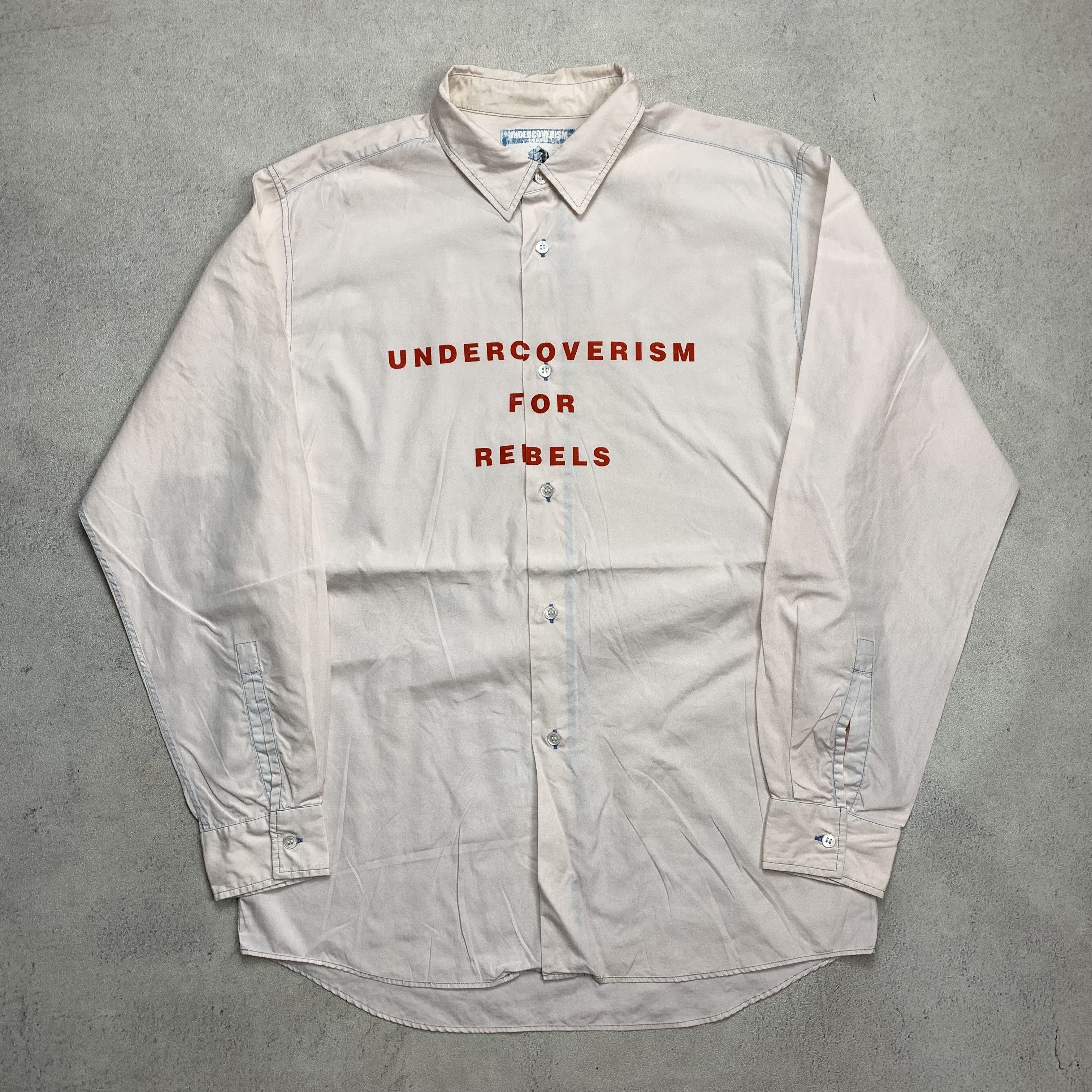Undercover Undercoverism For Rebels Button Up Shirt Size US M / EU 48-50 / 2 - 1 Thumbnail