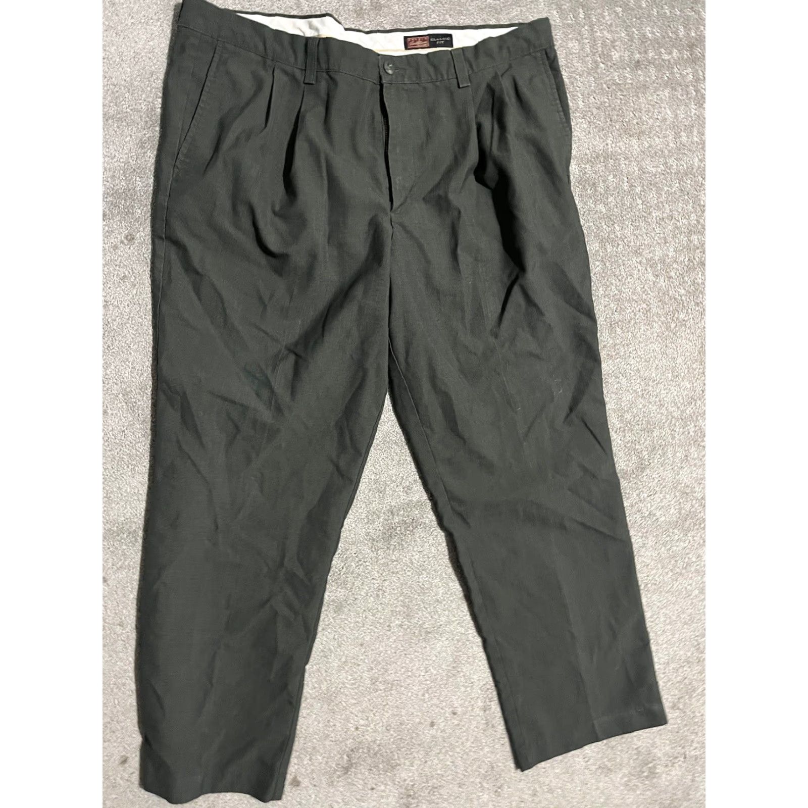 Vintage Levi Strauss Signature Mens Pants 42x30 Classic Fit Khakis Size US 42 / EU 58 - 4 Thumbnail