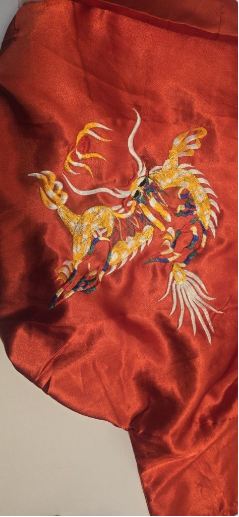 The Unbranded Brand Women's Robe Chinese Silk Brand Size XL Size ONE SIZE - 4 Thumbnail