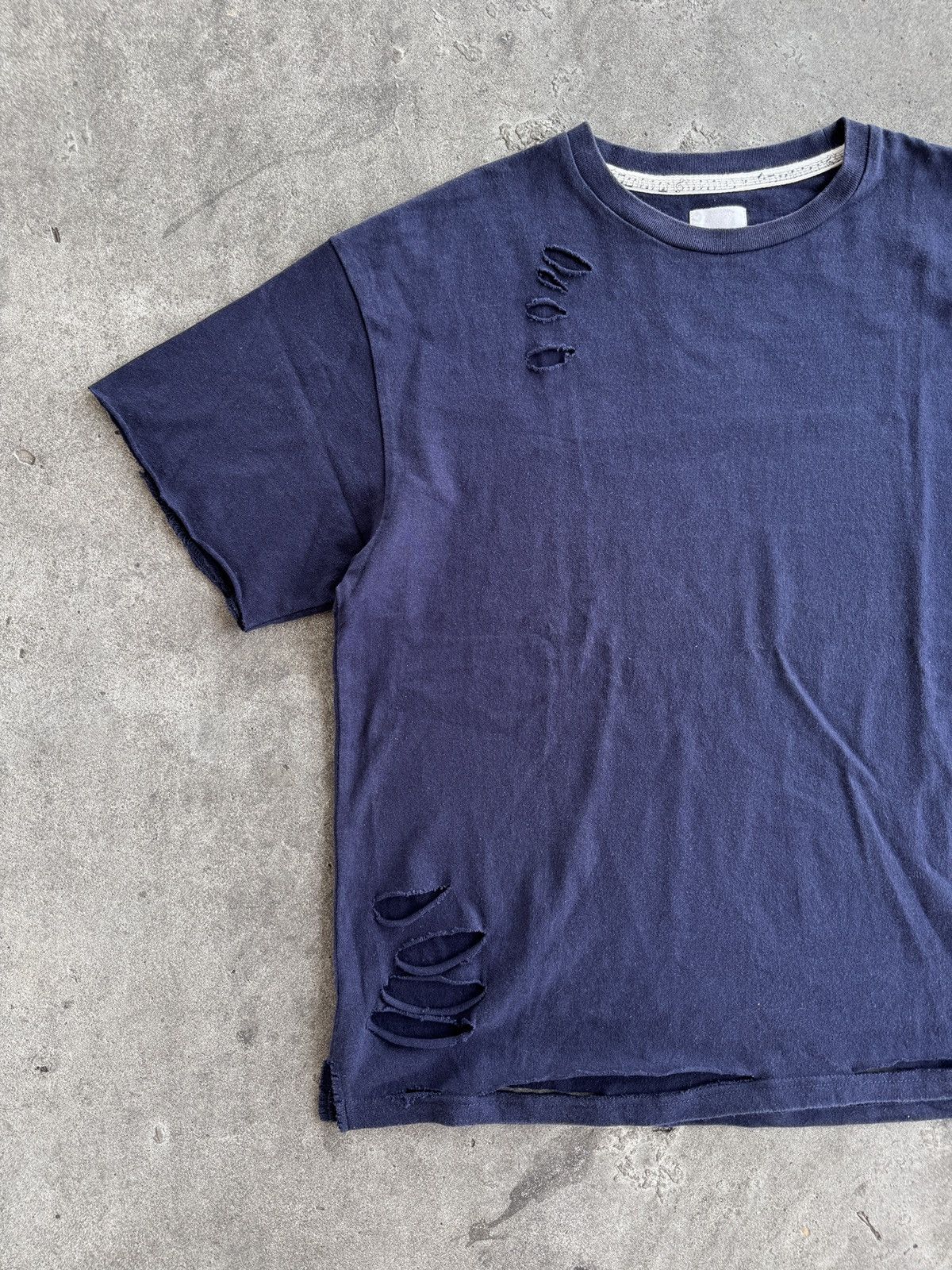 Number (N)ine Number (N)ine Distressed Tshirt Size US XL / EU 56 / 4 - 3 Thumbnail
