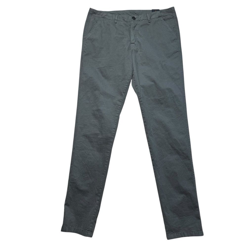 Good Man Brand NWT New Good Man Brand Cotton Grey Pants Size 35 Made In It Size US 35 - 2 Thumbnail