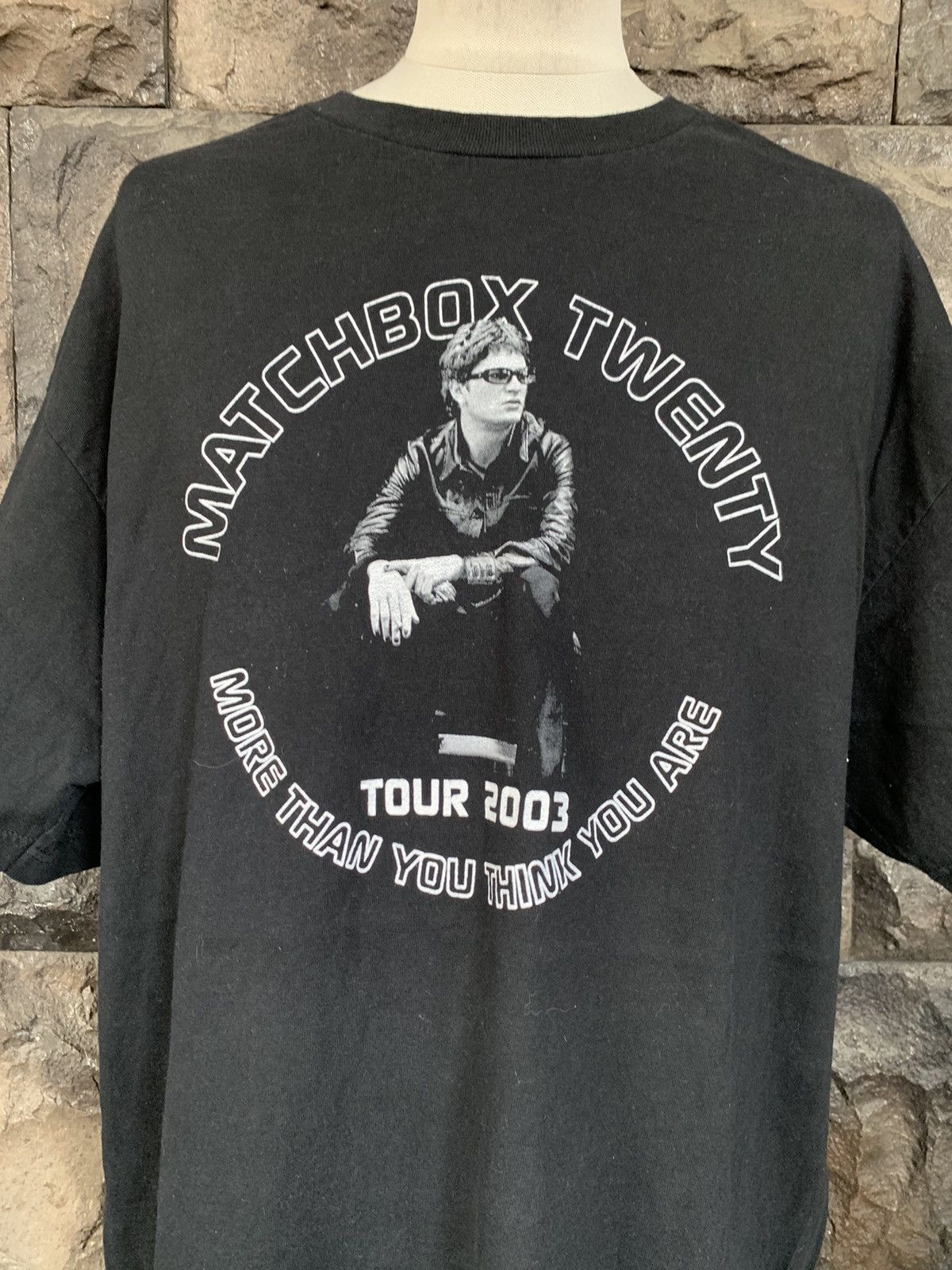 Band Tees × Vintage Vintage 2003 Matchbox Twenty Tour Sugar Ray / Maroon 5 Band Size US XL / EU 56 / 4 - 4 Thumbnail