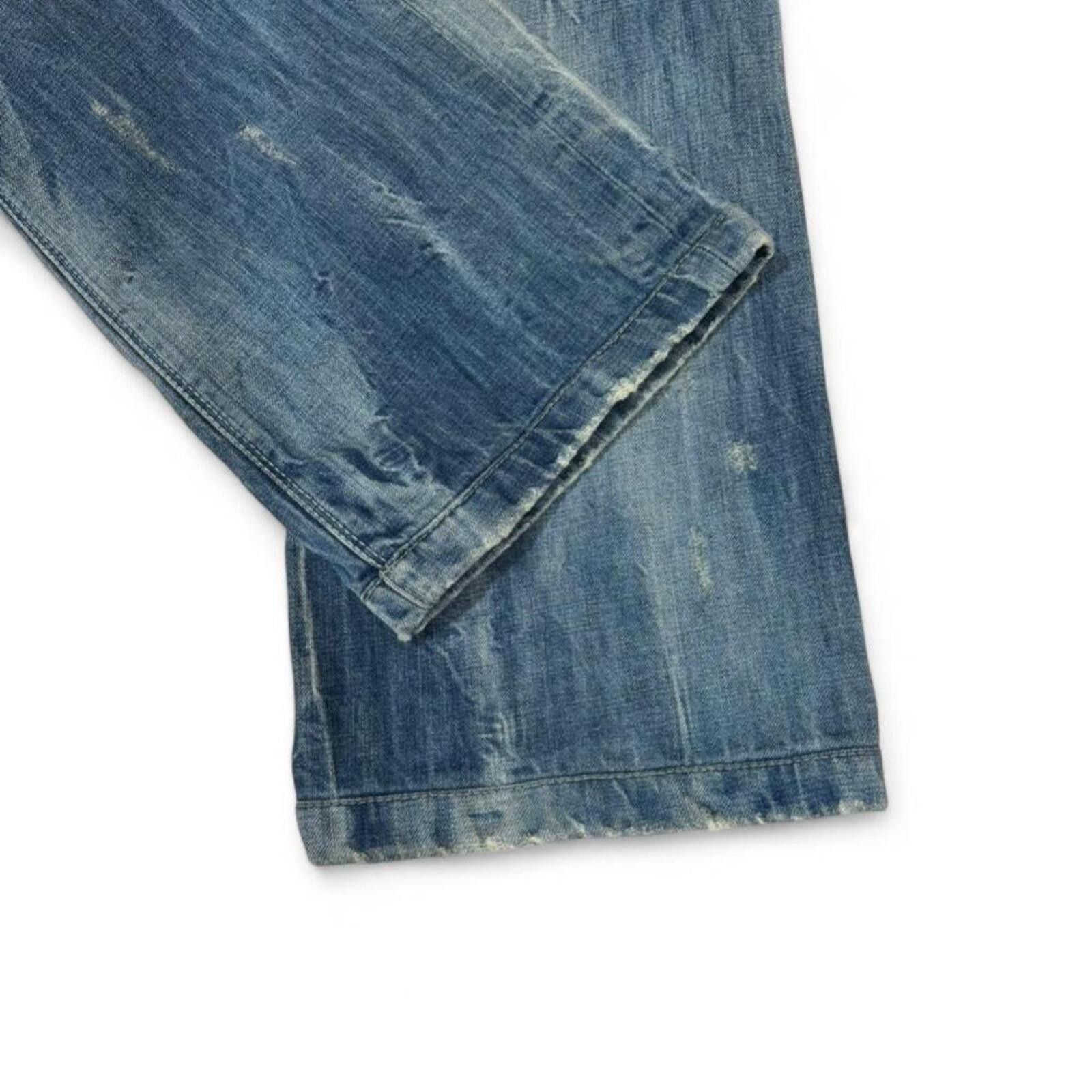 True Religion BUCKAROO VINTAGE STRAIGHT LEG DENIM JEANS Size US 34 / EU 50 - 6 Thumbnail