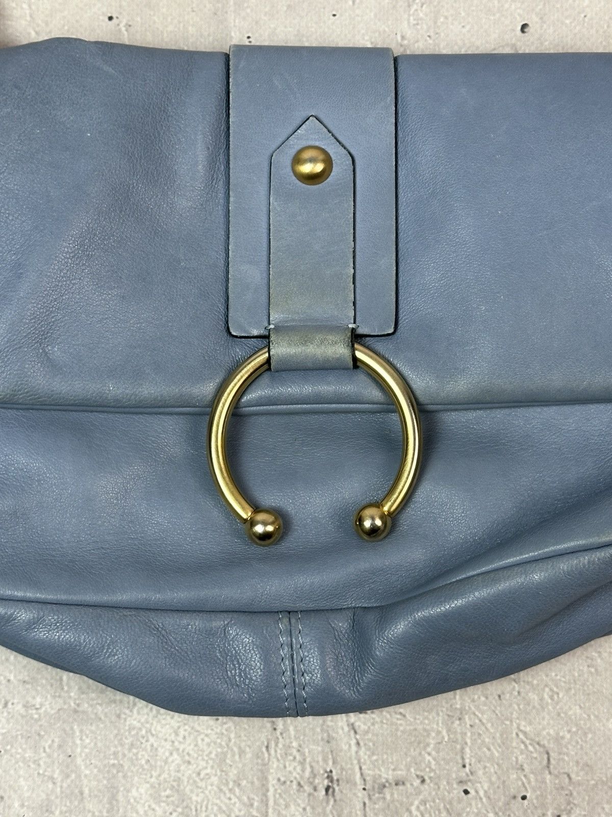 RED Valentino Red Valentino Leather Blue Handle Chain Made in Italy Bag Size ONE SIZE - 4 Thumbnail