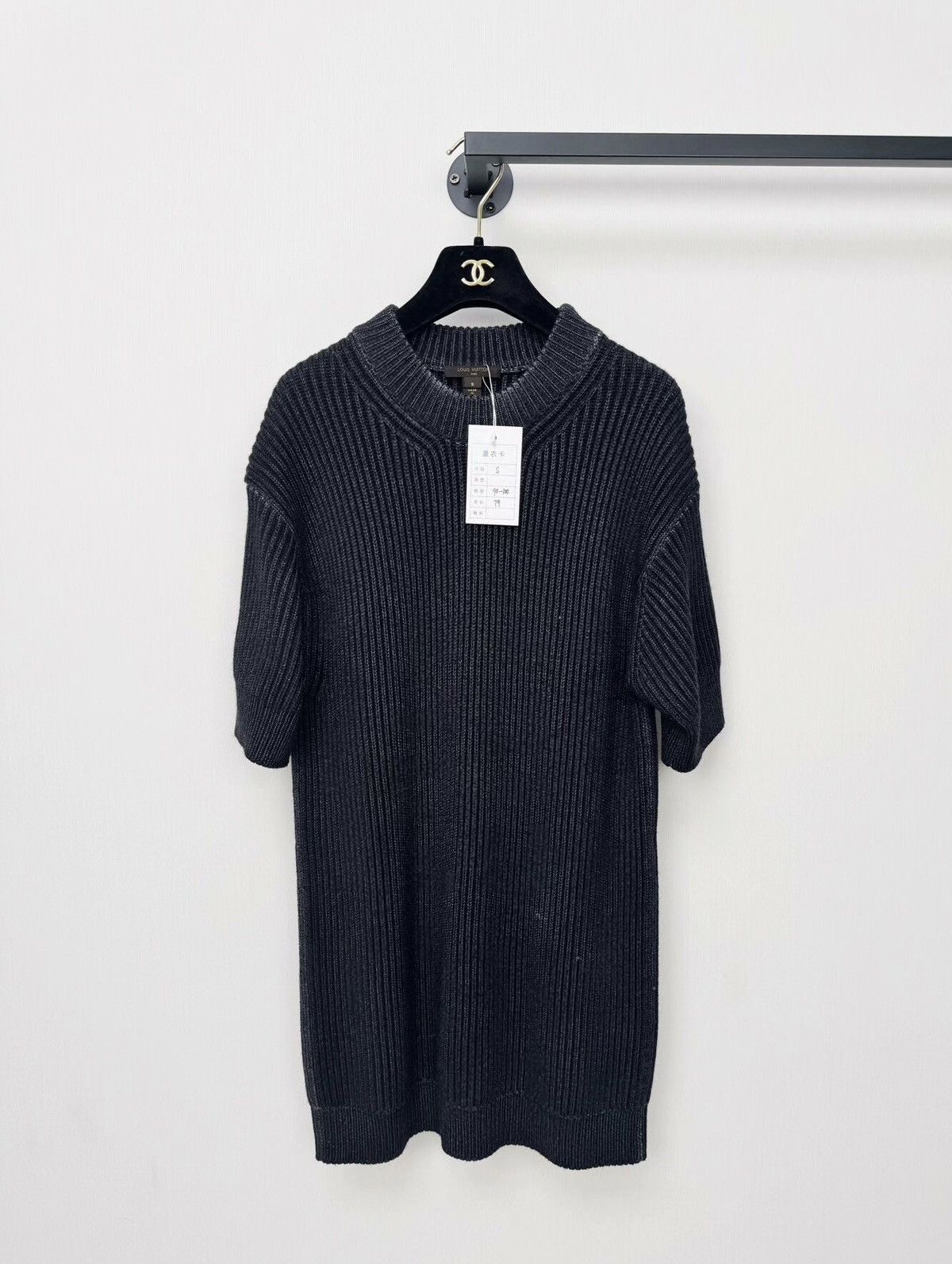 Louis Vuitton LV cashmere wool silk sweater dress