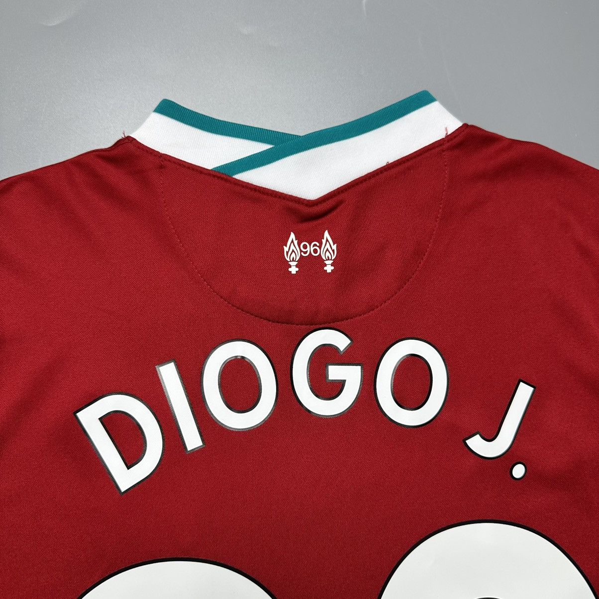 Vintage LIVERPOOL NIKE 2020/2021 FOOTBALL HOME JERSEY #20 DIOGO JOTA Size US M / EU 48-50 / 2 - 9 Thumbnail